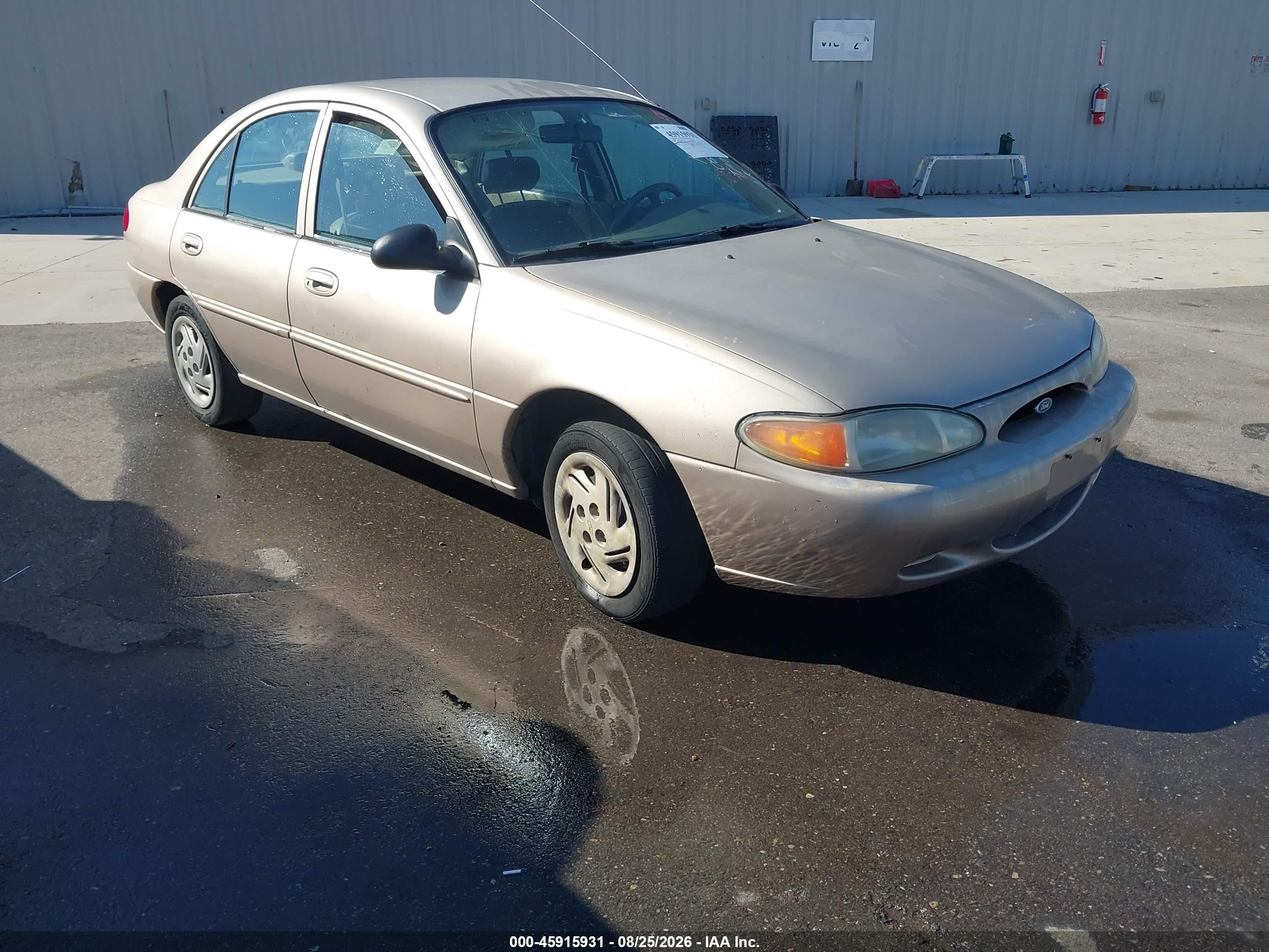 1998 Ford Escort Se Gold vin: 1FAFP13PXWW148821