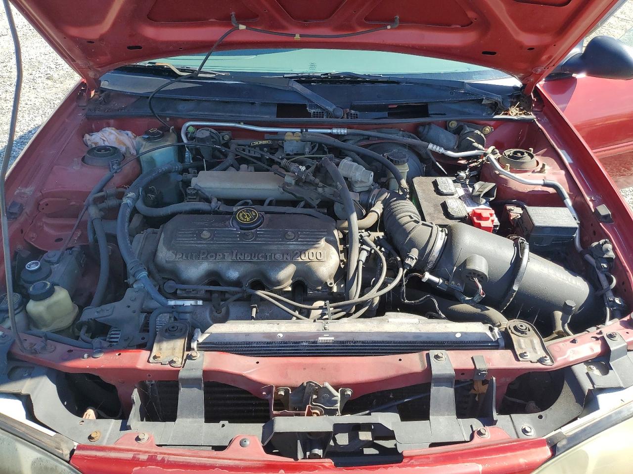 1999 Ford Escort Se Красный vin: 1FAFP13PXXW179469