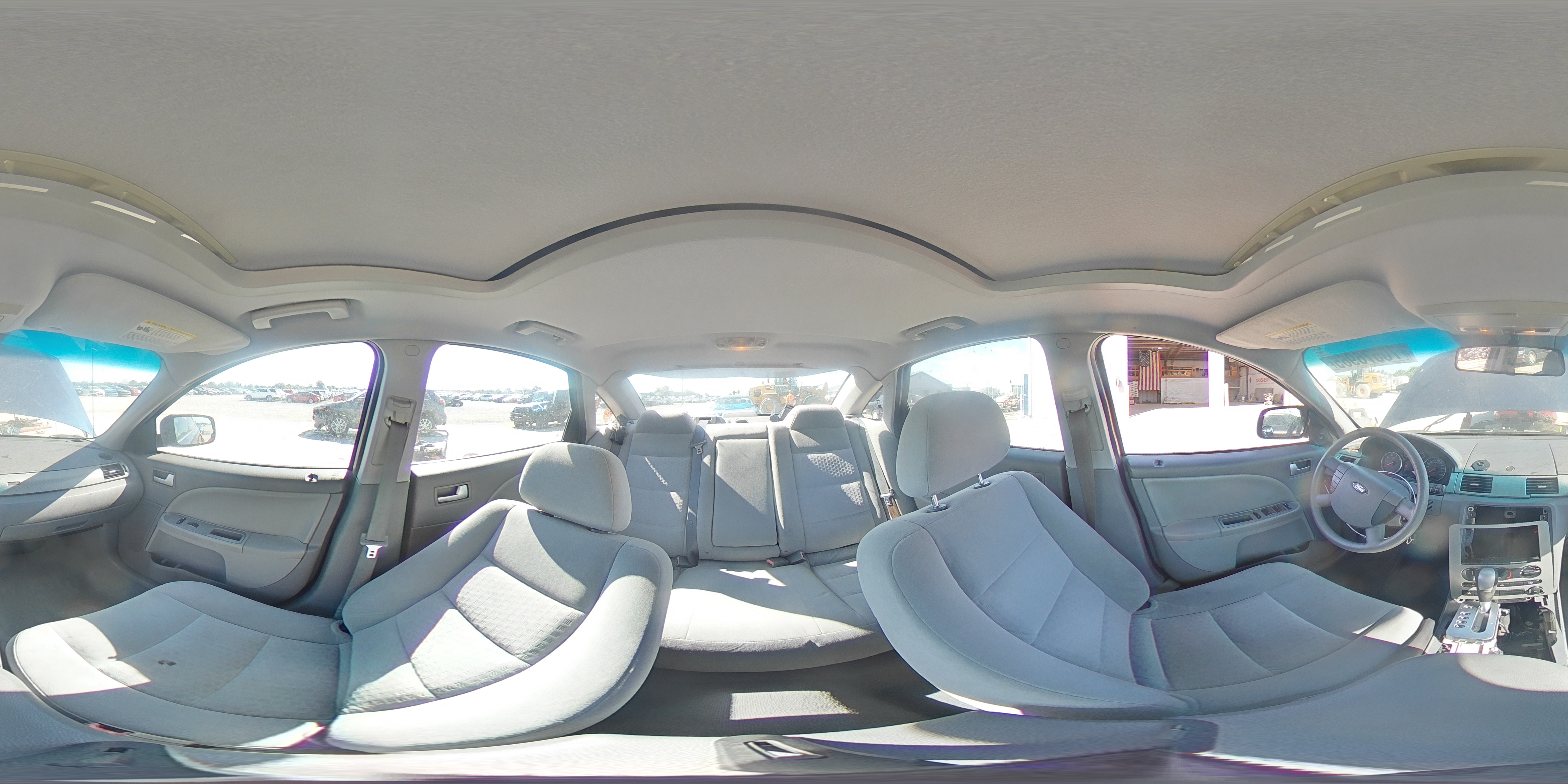 2006 Ford Five Hundred Se Blue vin: 1FAFP23106G106945