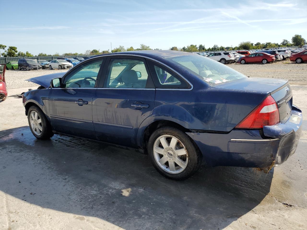 2006 Ford Five Hundred Se Blue vin: 1FAFP23106G106945