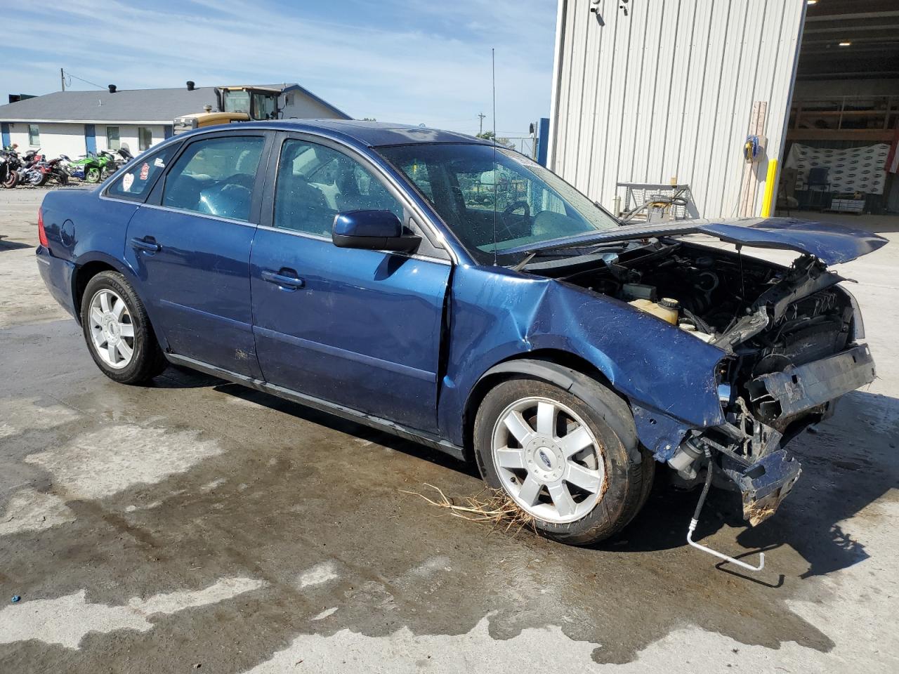 2006 Ford Five Hundred Se Blue vin: 1FAFP23106G106945