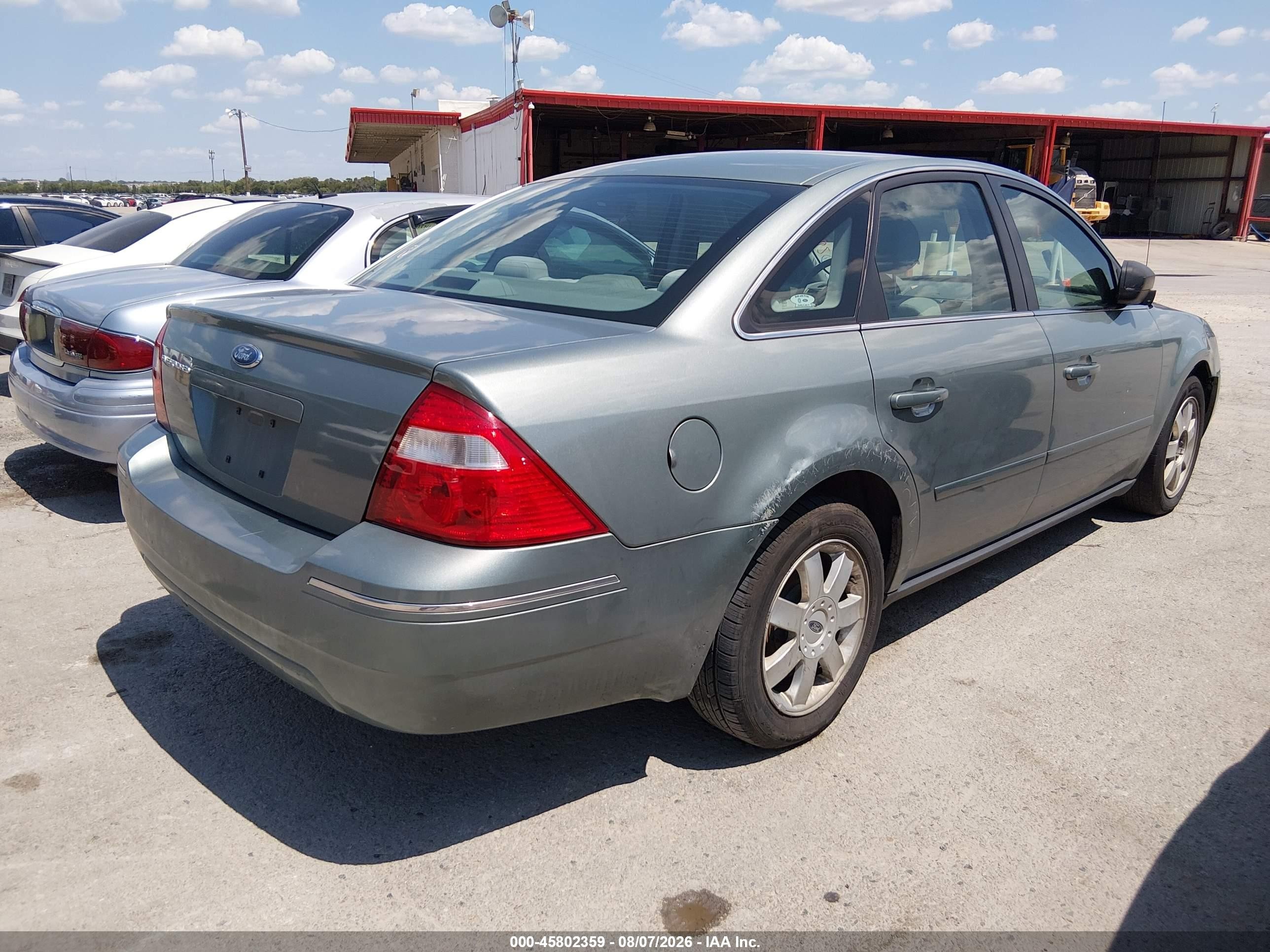 2005 Ford Five Hundred Se Green vin: 1FAFP23115G130041