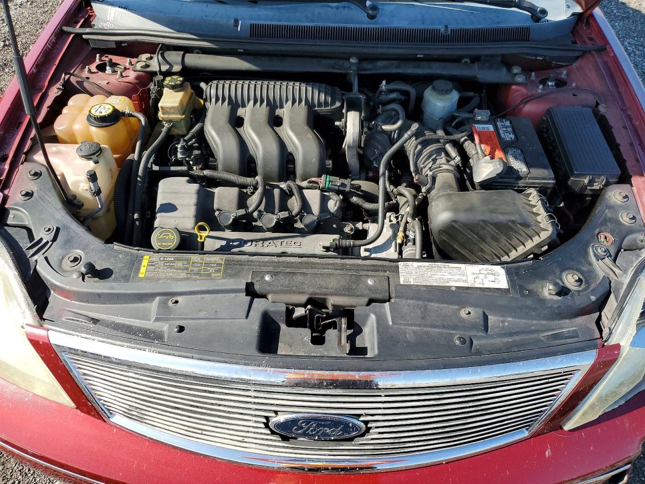 2005 Ford Five Hundred Se Бордовый vin: 1FAFP23135G135774