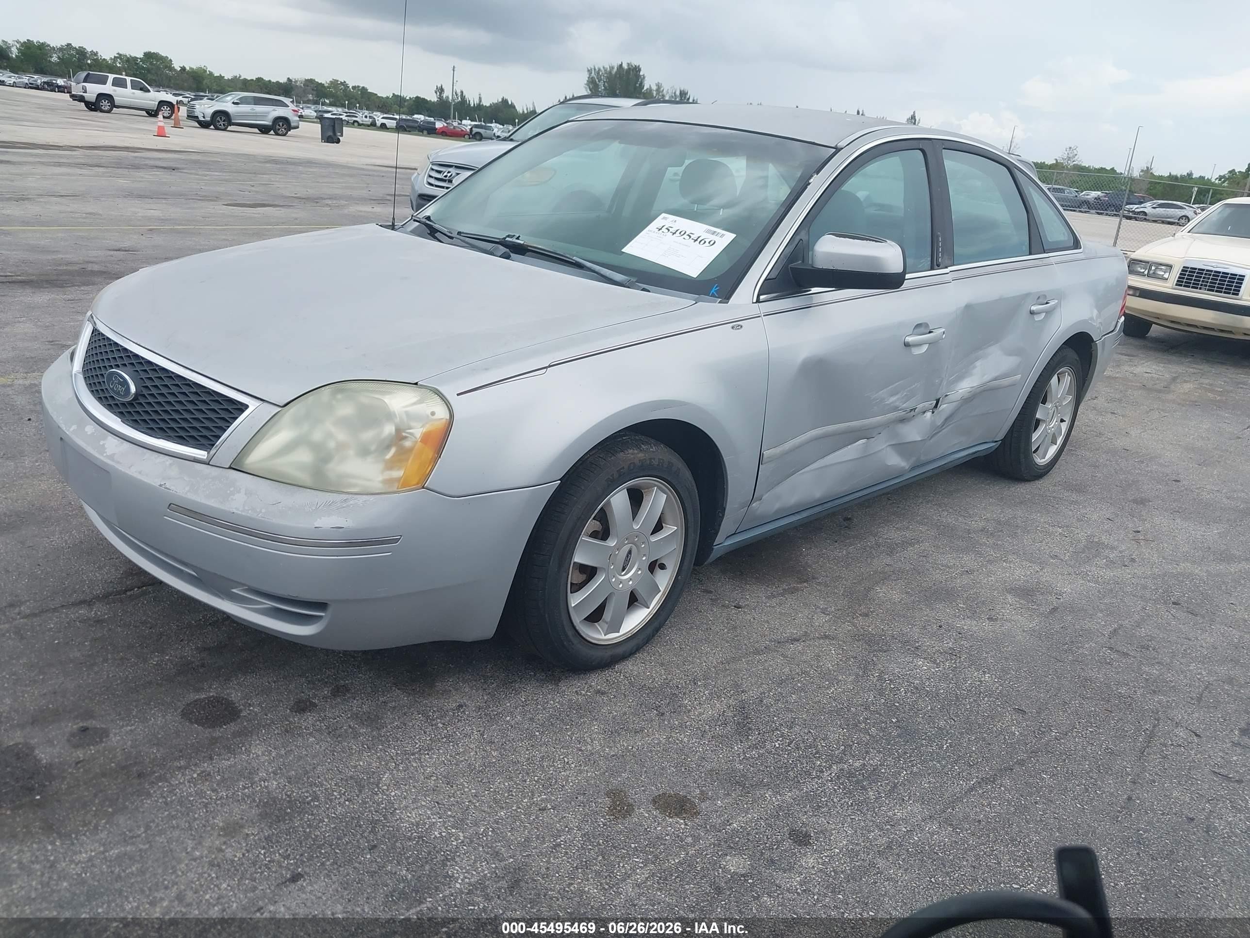 2005 Ford Five Hundred Se Silver vin: 1FAFP23135G141445