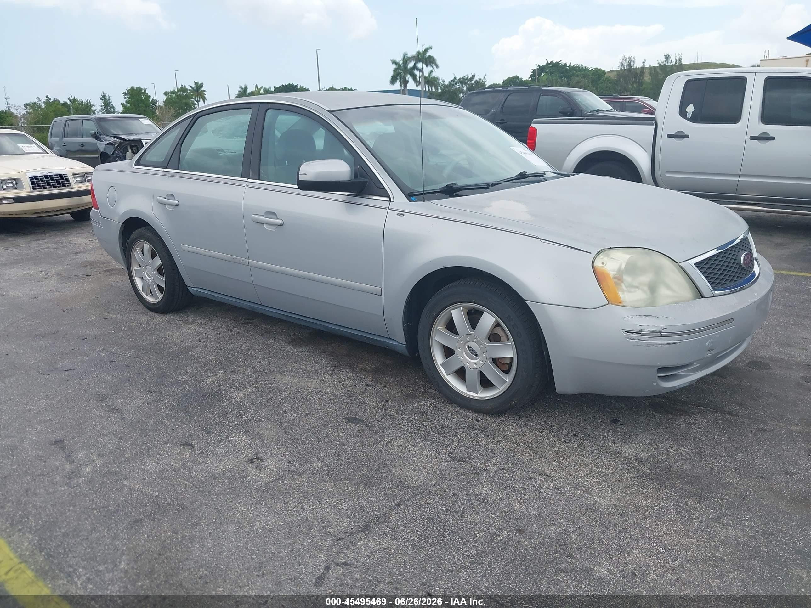 2005 Ford Five Hundred Se Silver vin: 1FAFP23135G141445
