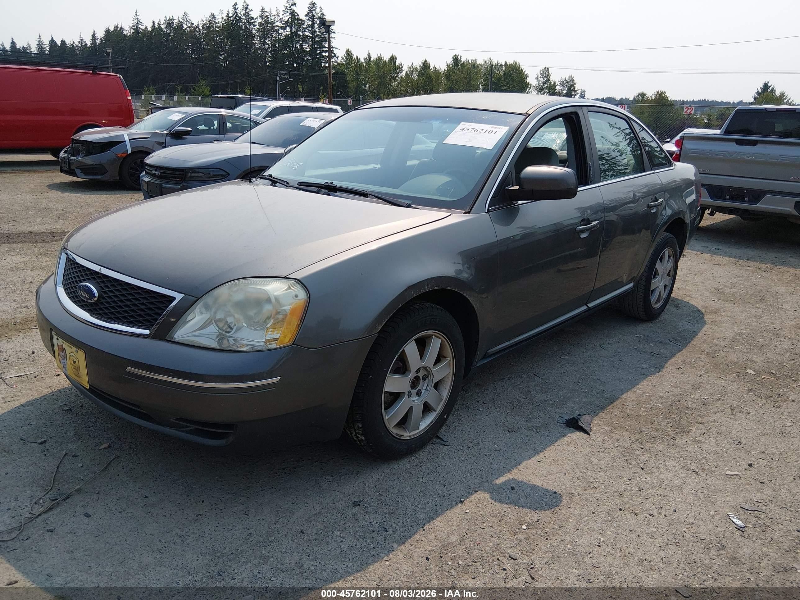 2006 Ford Five Hundred Se Blue vin: 1FAFP23146G162810