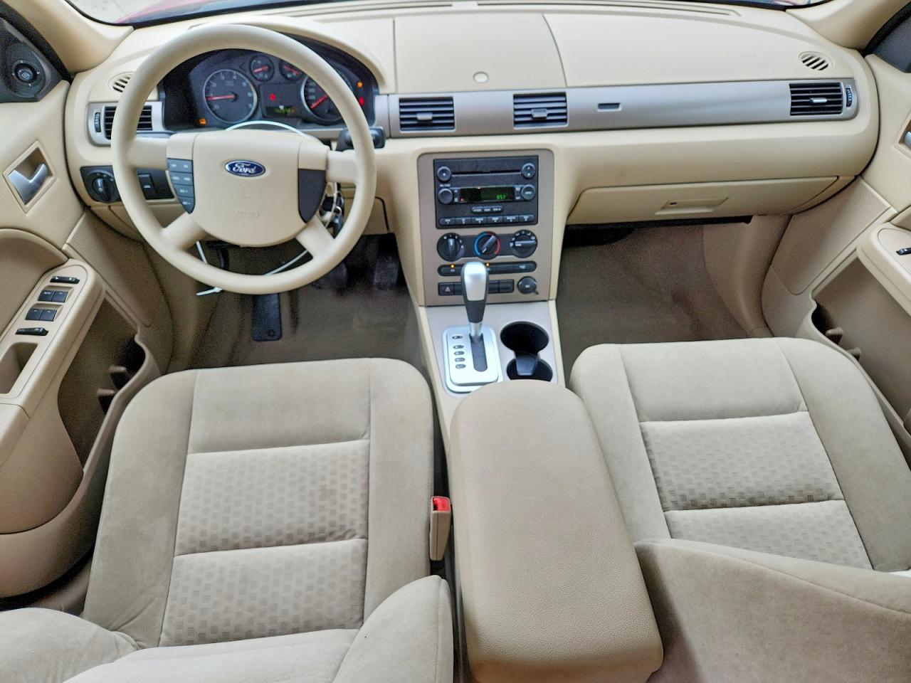 2006 Ford Five Hundred Se Red vin: 1FAFP23146G164945