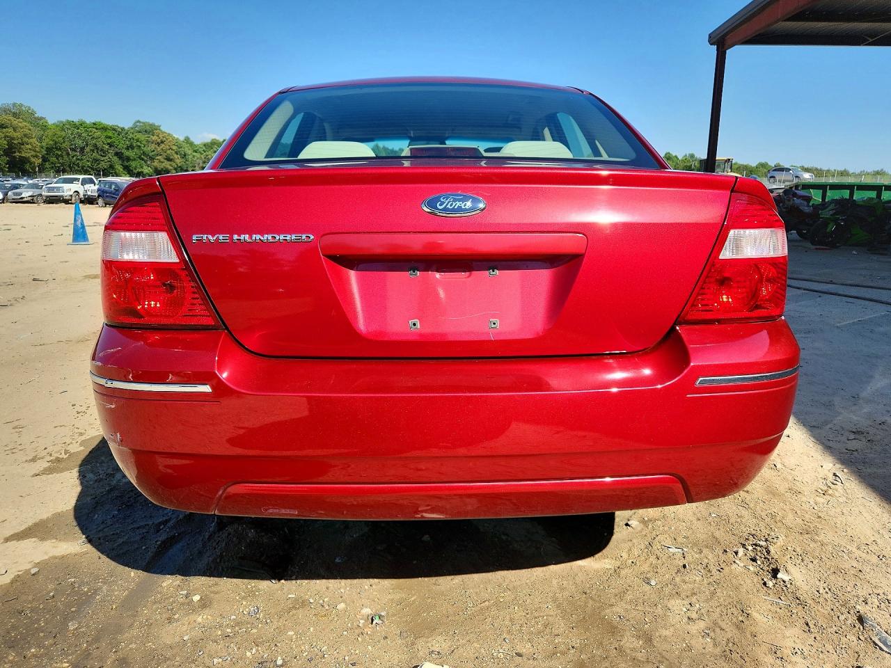 2006 Ford Five Hundred Se Red vin: 1FAFP23146G164945