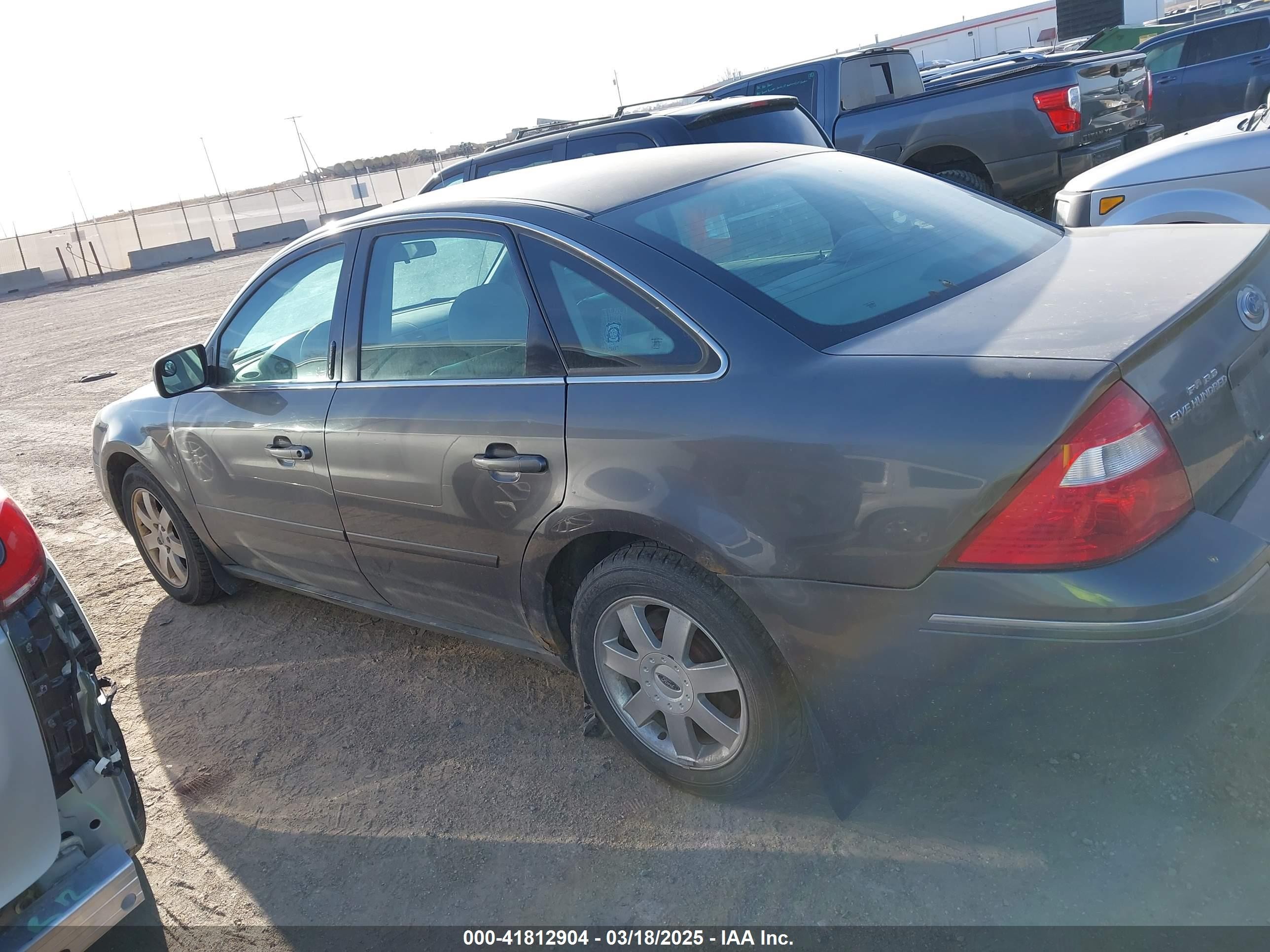 2005 Ford Five Hundred Se Gray vin: 1FAFP23155G136330