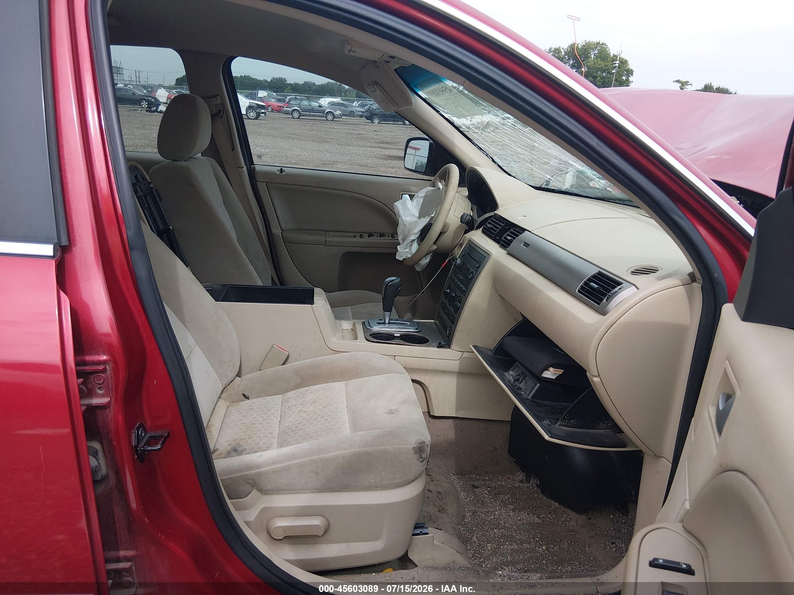 2005 Ford Five Hundred Se Red vin: 1FAFP23155G147828