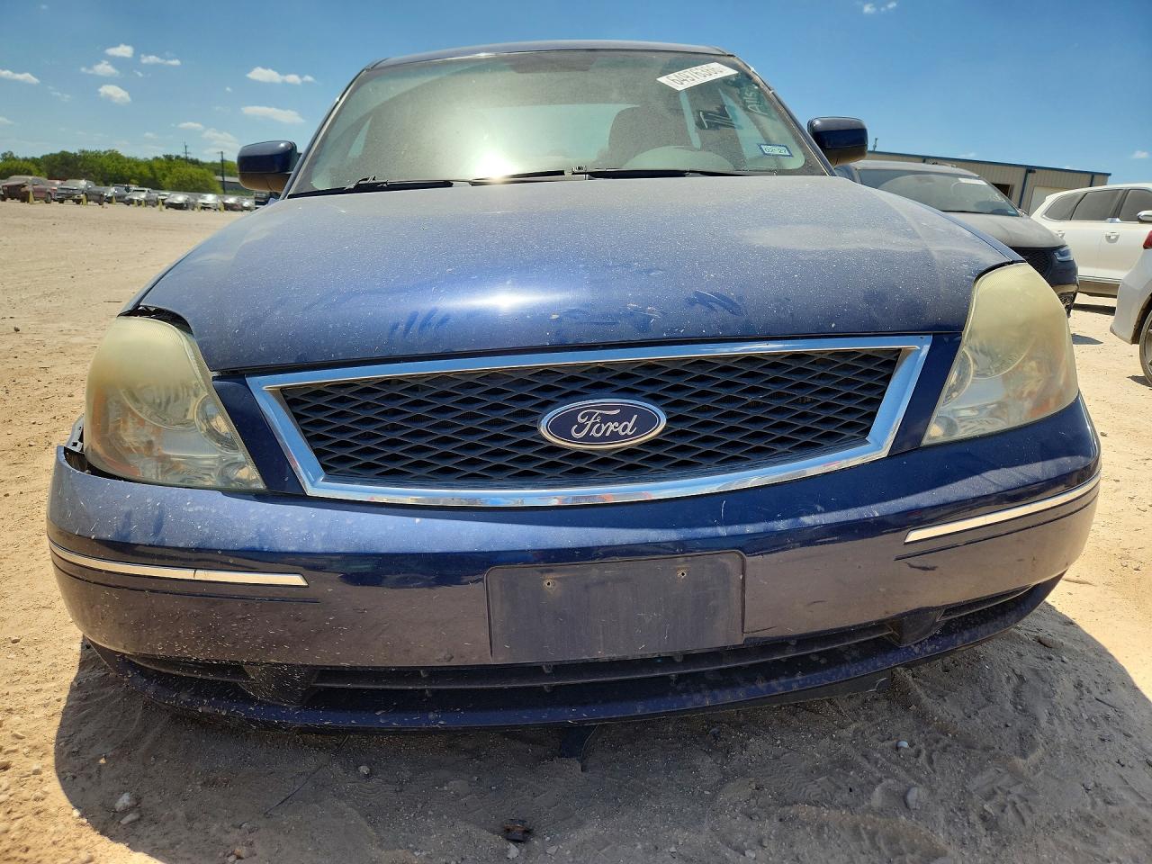 2005 Ford Five Hundred Se Синий vin: 1FAFP23165G149572
