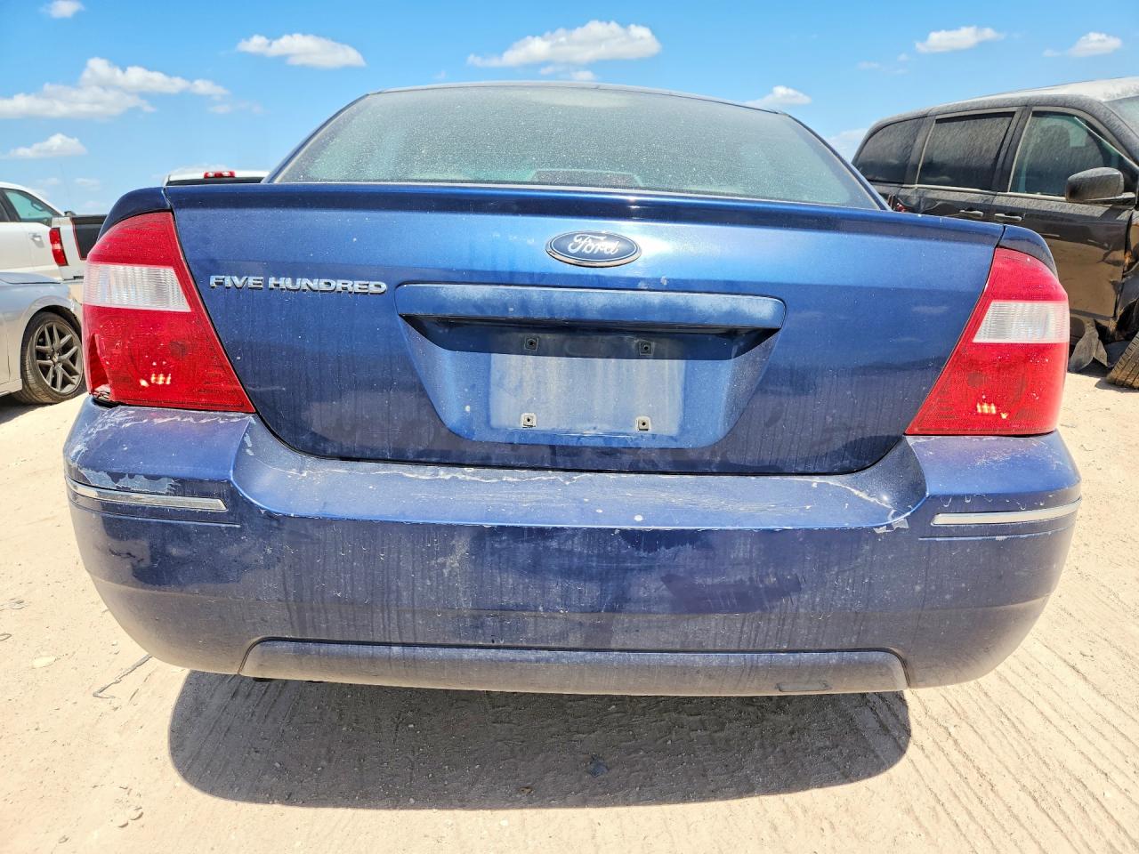 2005 Ford Five Hundred Se Синий vin: 1FAFP23165G149572