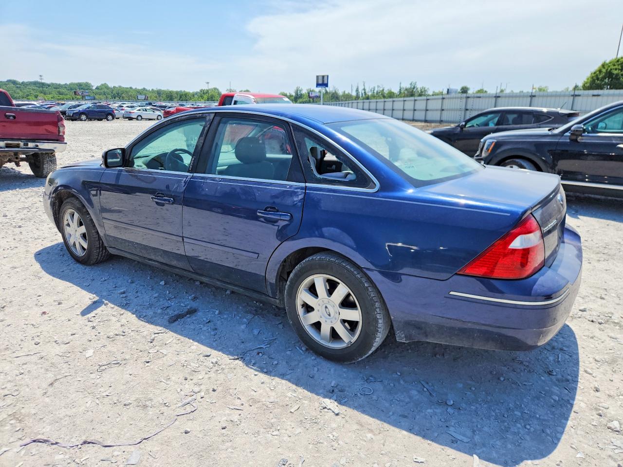 2006 Ford Five Hundred Se Blue vin: 1FAFP23166G142042
