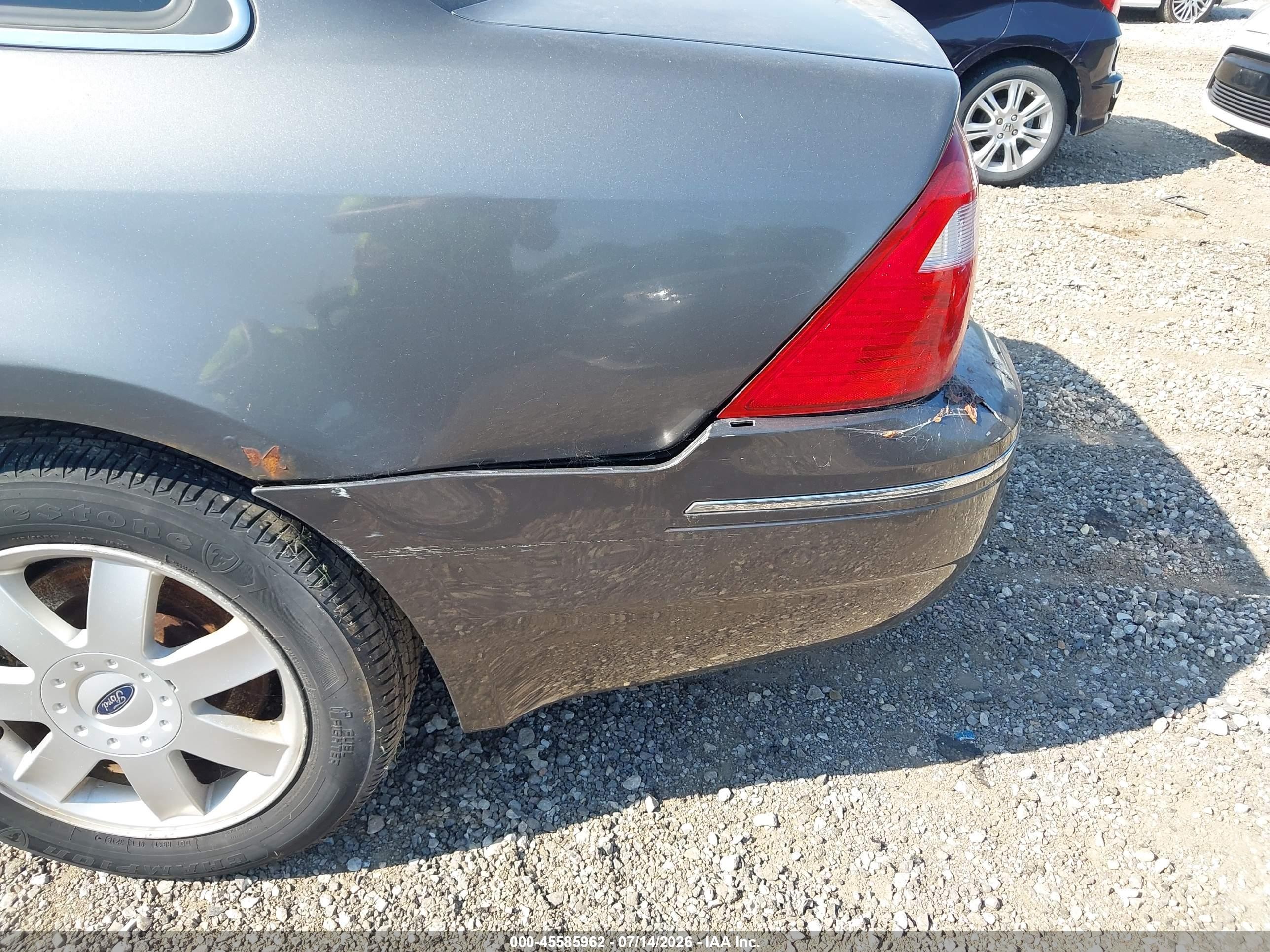 2005 Ford Five Hundred Se Gray vin: 1FAFP23175G120677