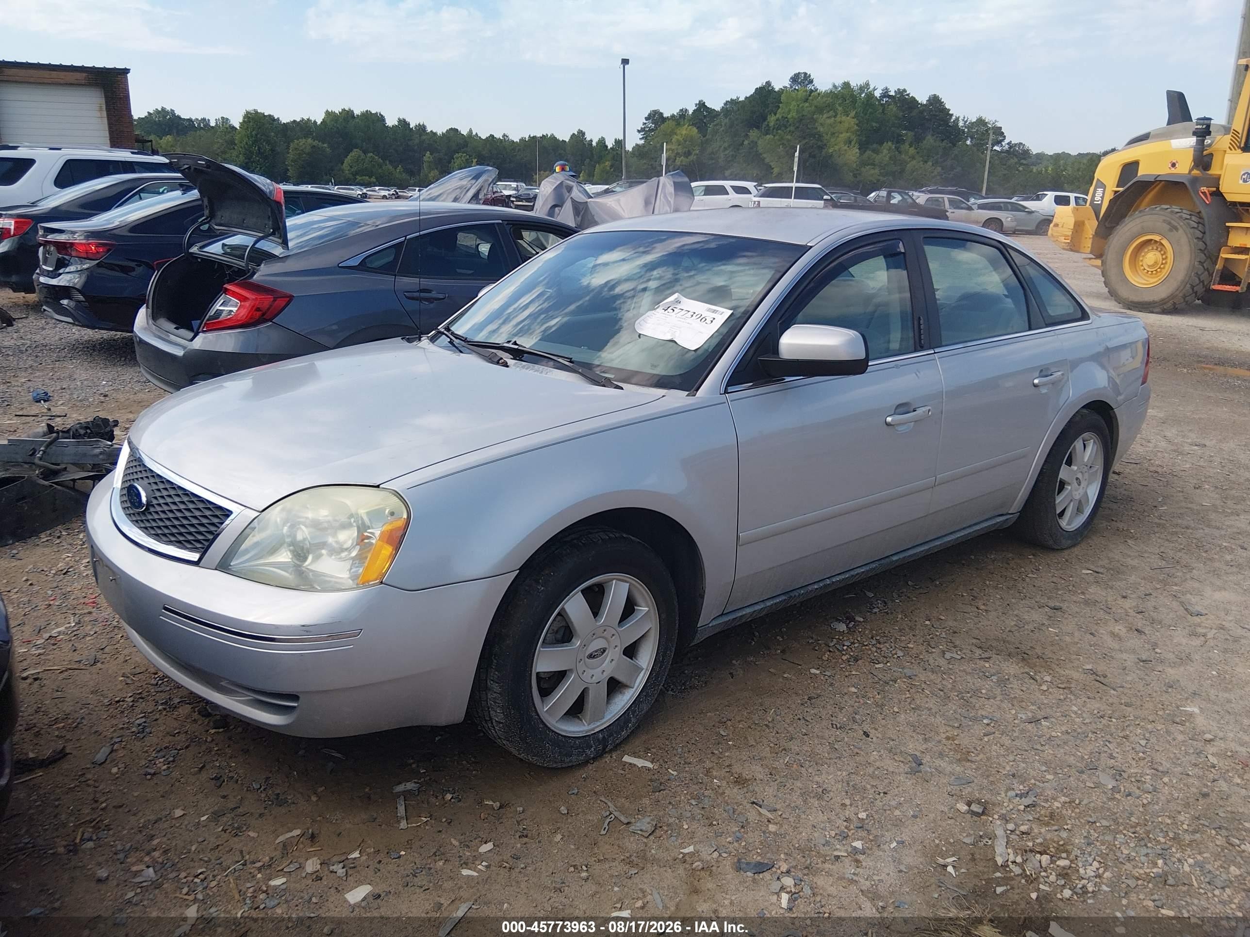 2005 Ford Five Hundred Se Серебряный vin: 1FAFP23175G163481