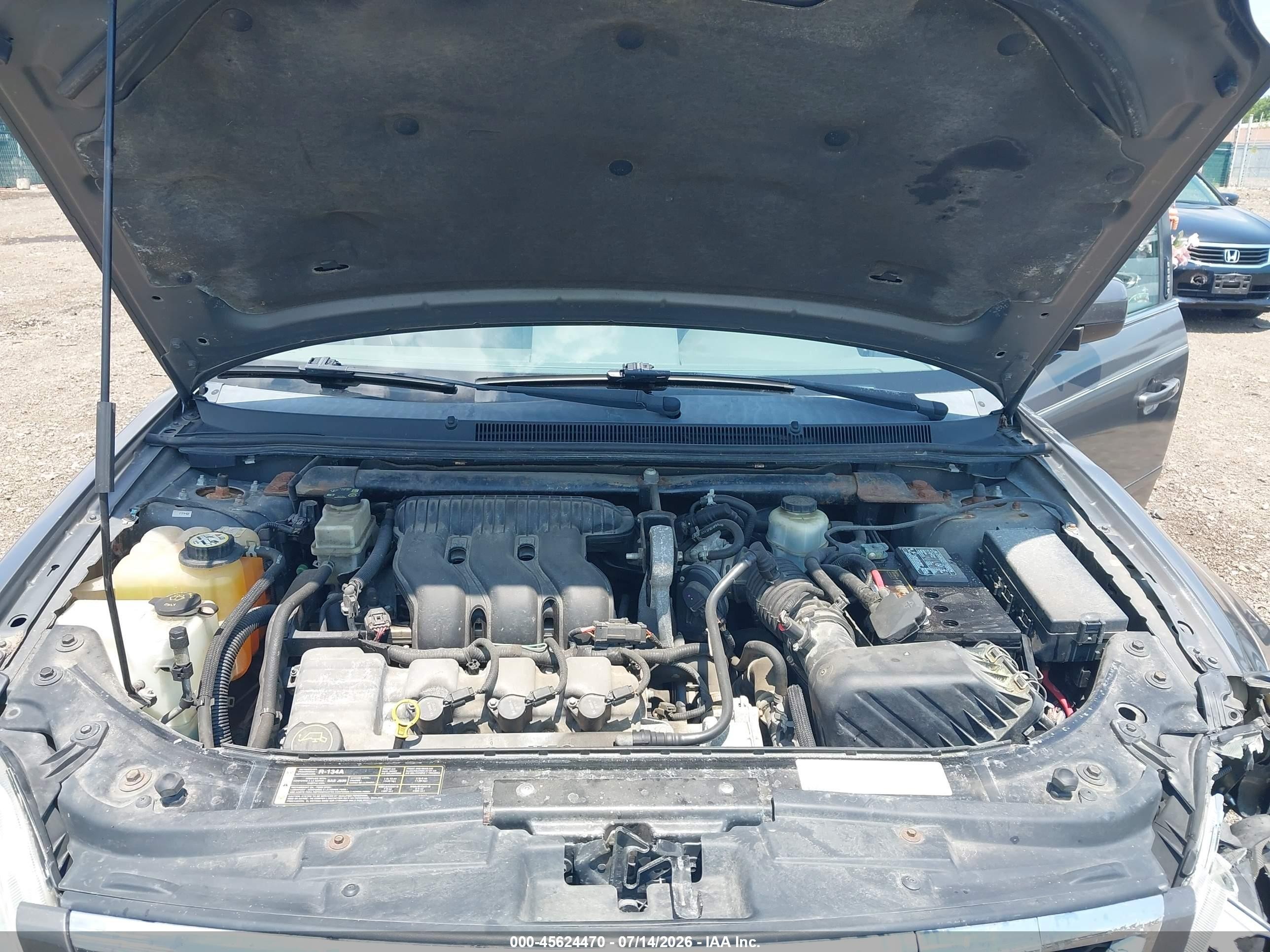2006 Ford Five Hundred Se Серый vin: 1FAFP23186G102612