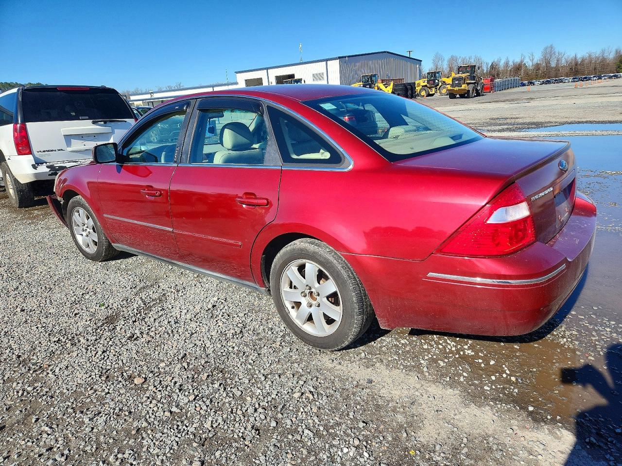 2005 Ford Five Hundred Sel Red vin: 1FAFP24105G178337