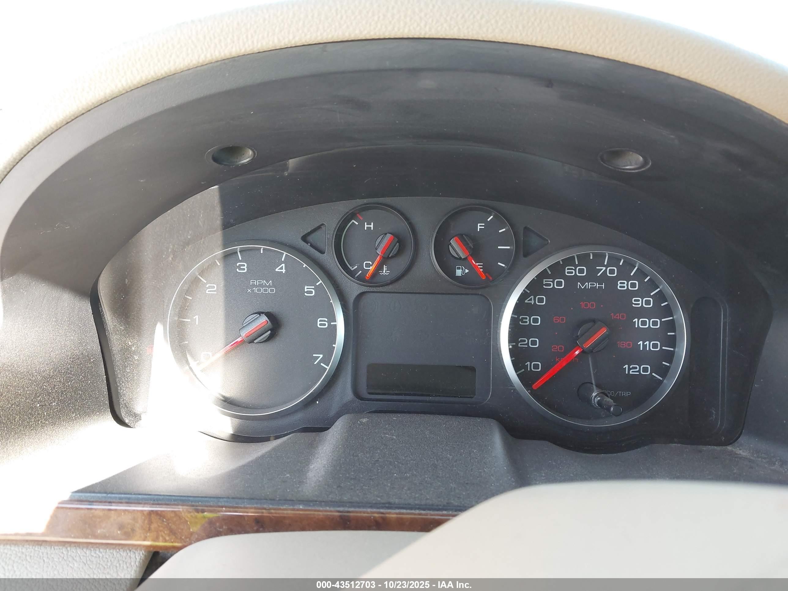 2006 Ford Five Hundred Sel Brown vin: 1FAFP24116G100635