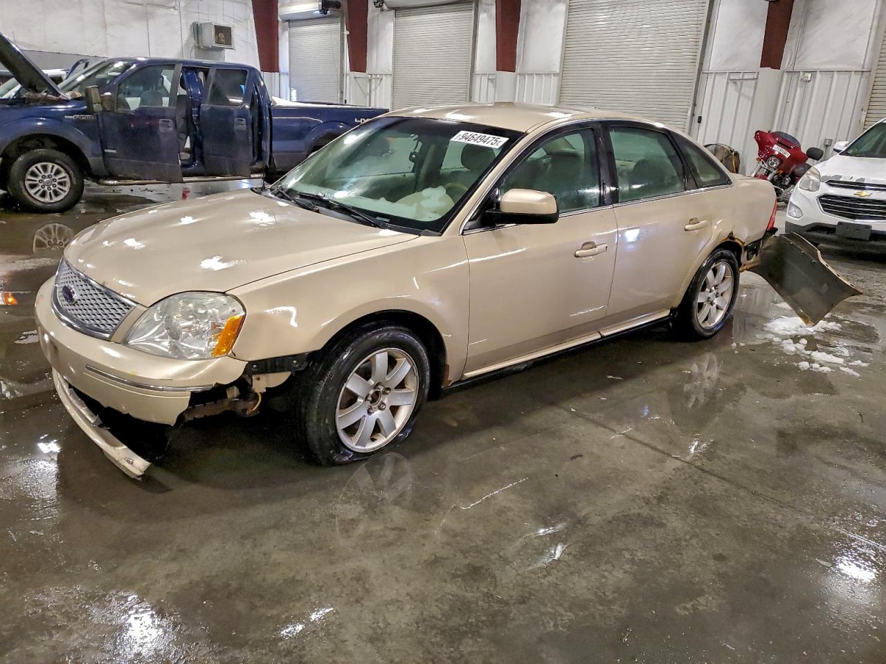 2007 Ford Five Hundred Sel Tan vin: 1FAFP24127G107918