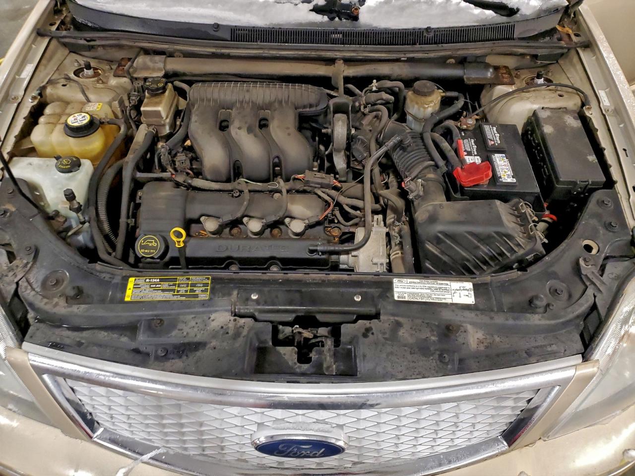 2007 Ford Five Hundred Sel Tan vin: 1FAFP24127G107918