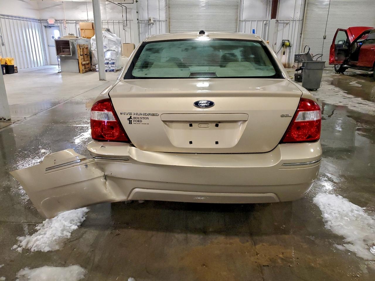 2007 Ford Five Hundred Sel Tan vin: 1FAFP24127G107918