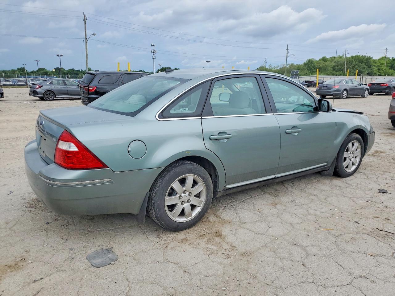 2007 Ford Five Hundred Sel Green vin: 1FAFP24127G109359