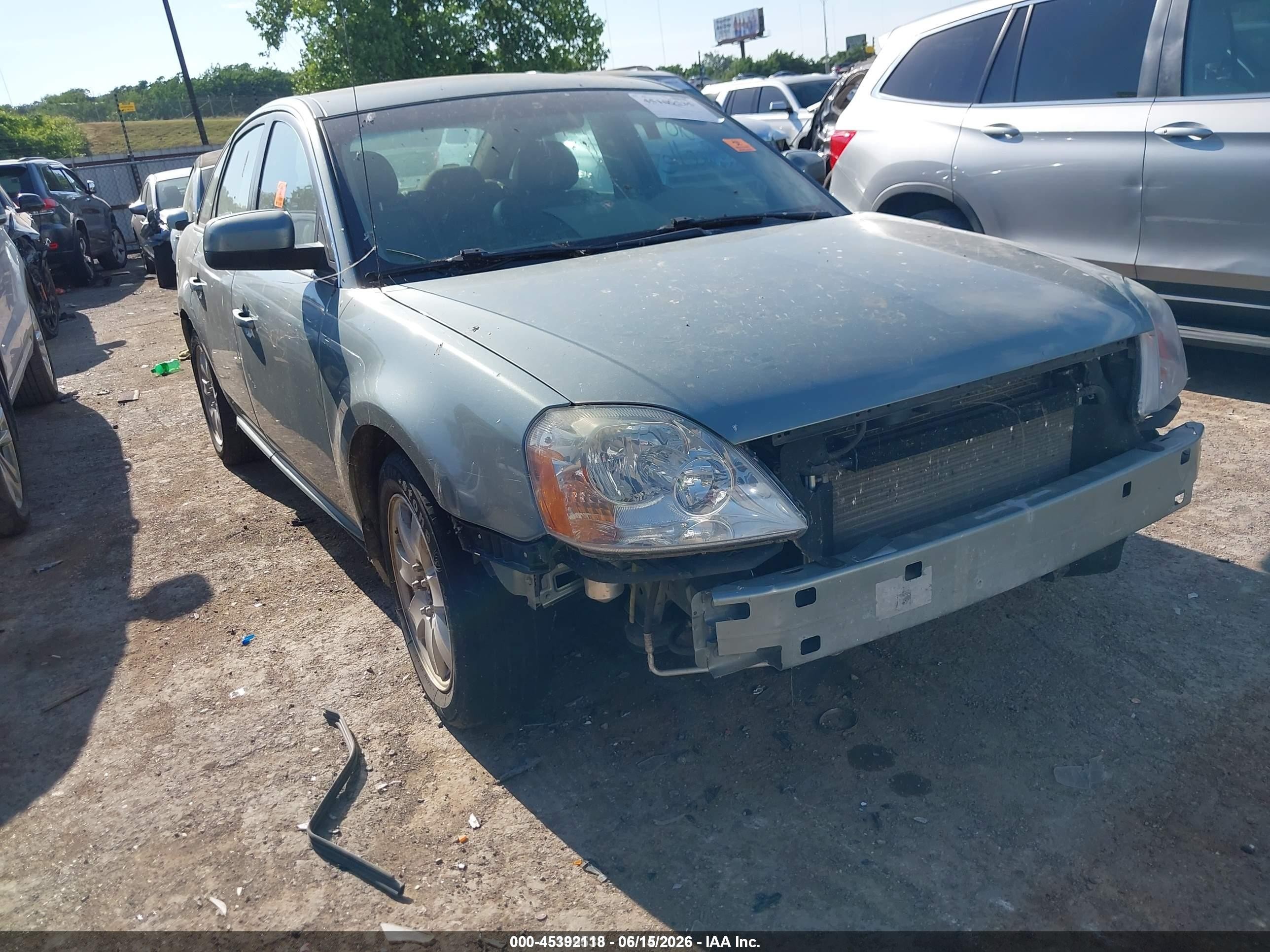 2007 Ford Five Hundred Sel Зеленый vin: 1FAFP24127G116084