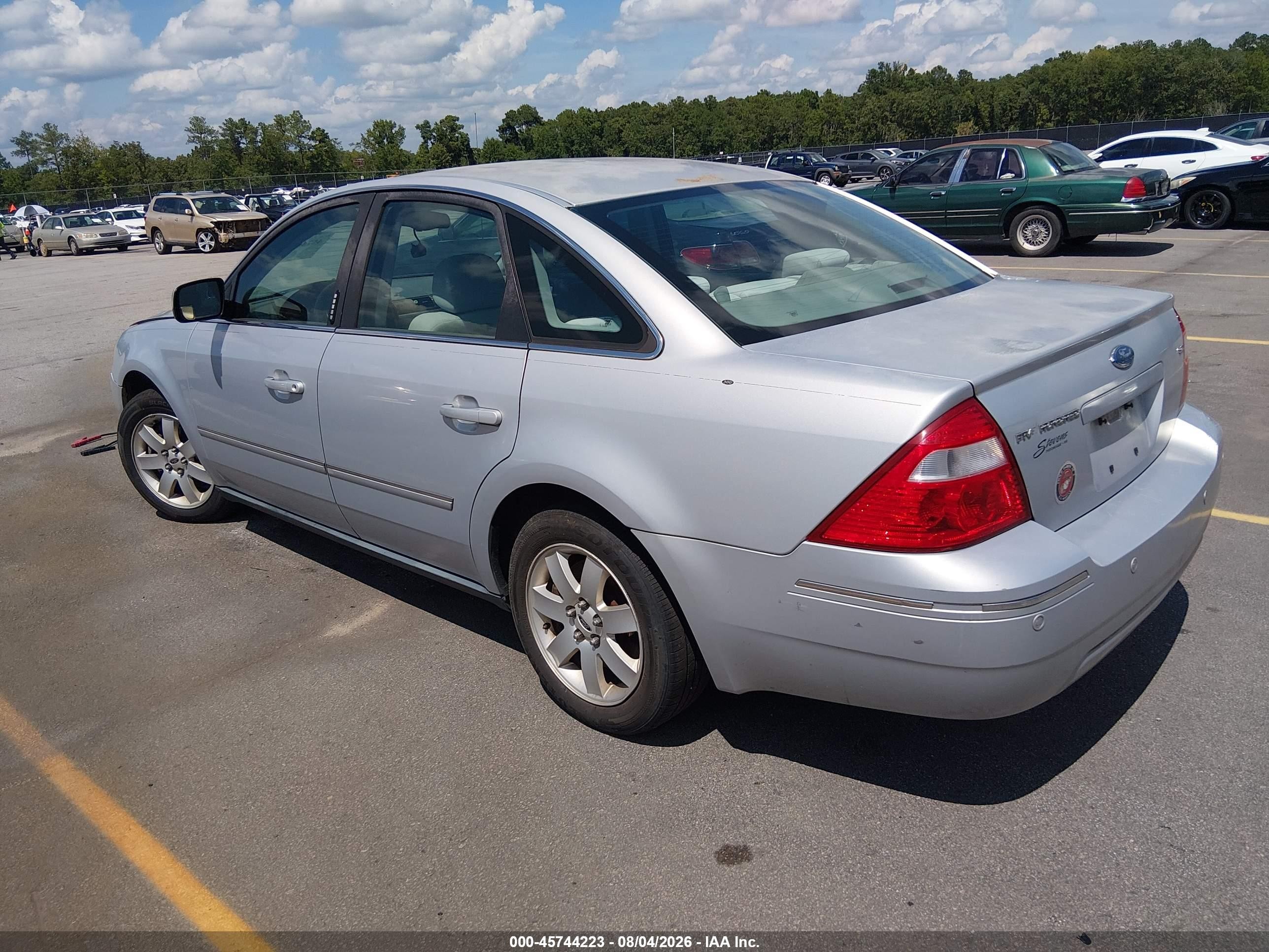 2005 Ford Five Hundred Sel Silver vin: 1FAFP24135G113241