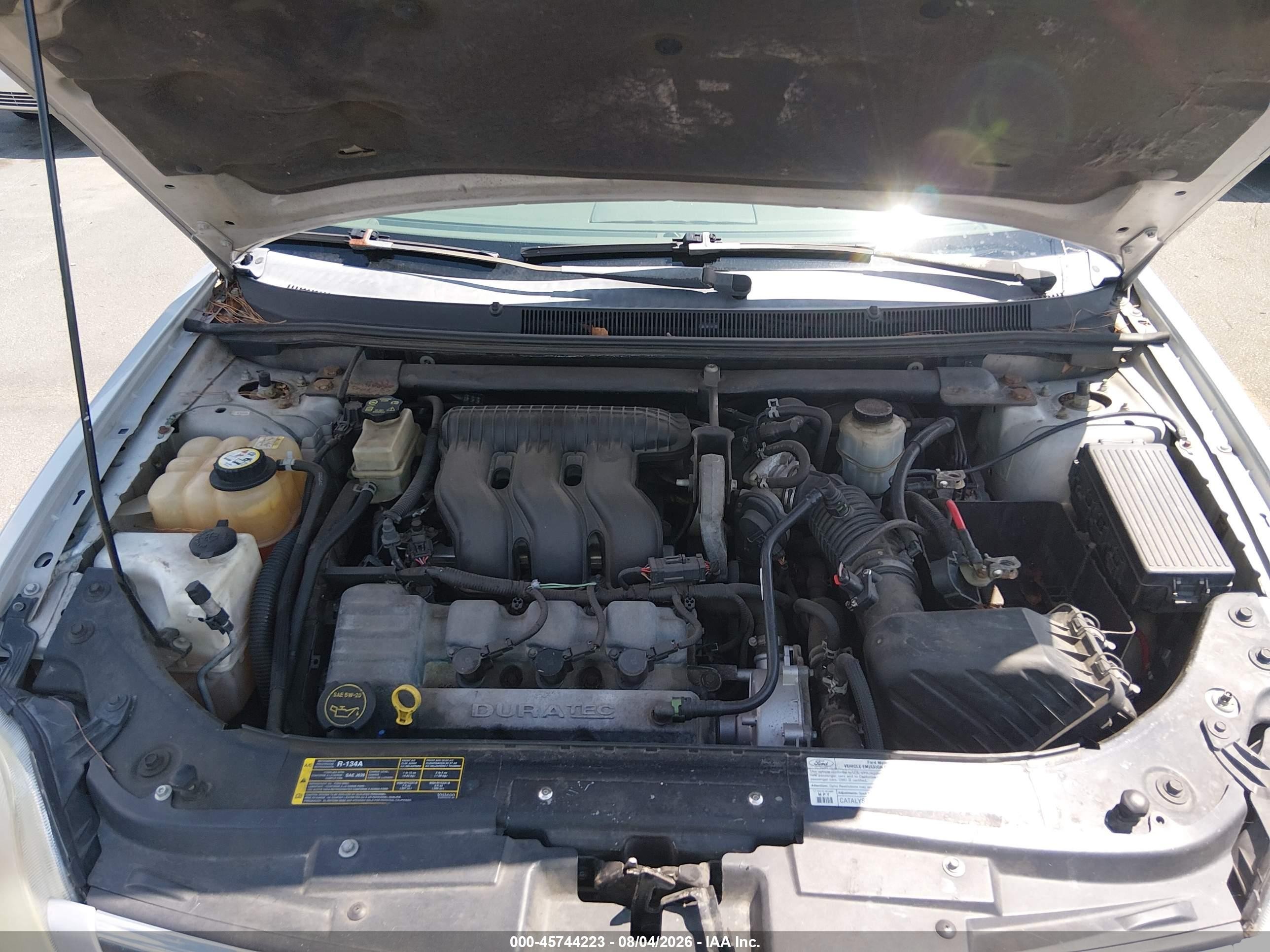 2005 Ford Five Hundred Sel Silver vin: 1FAFP24135G113241