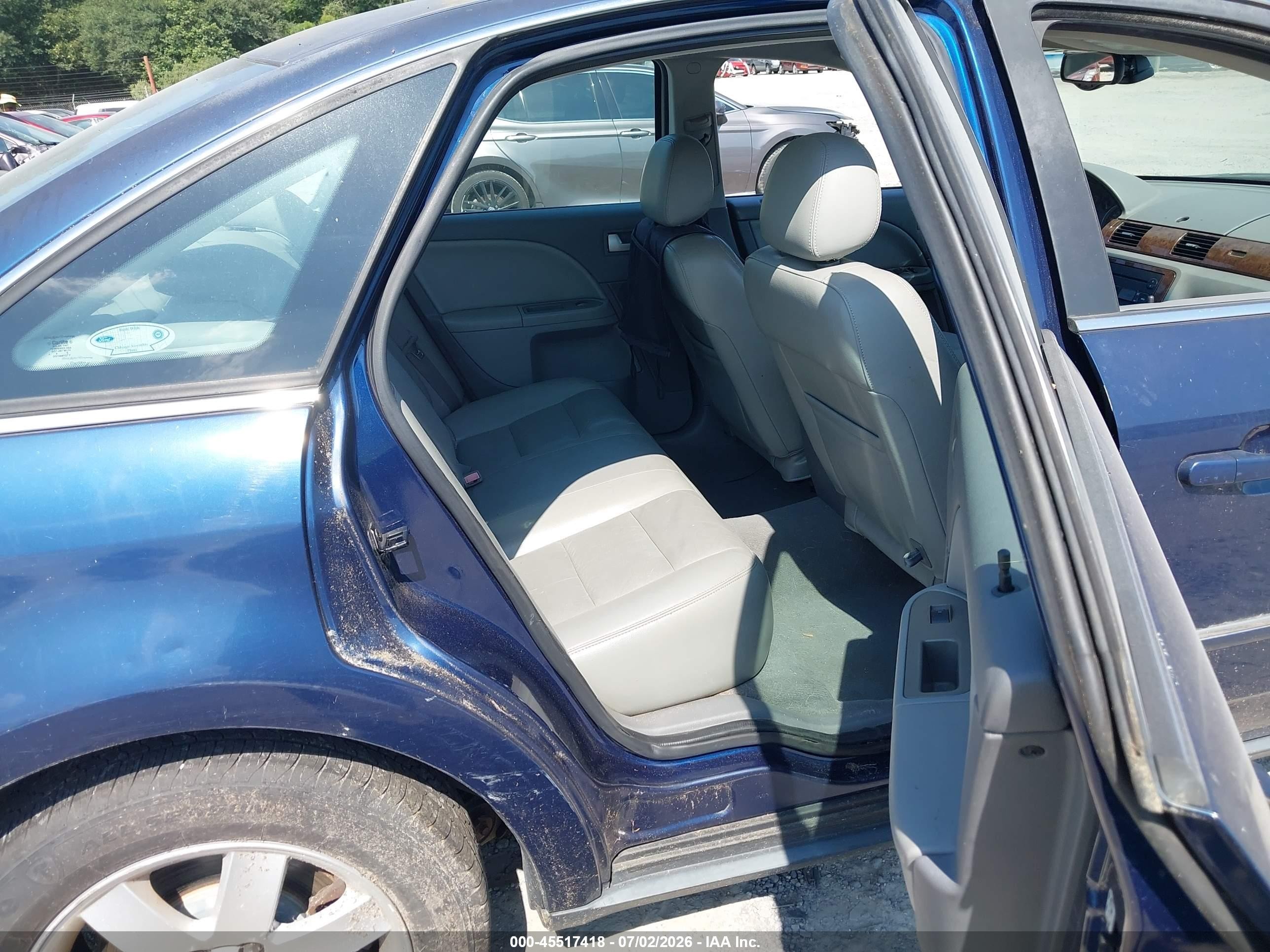 2005 Ford Five Hundred Sel Blue vin: 1FAFP24135G132839