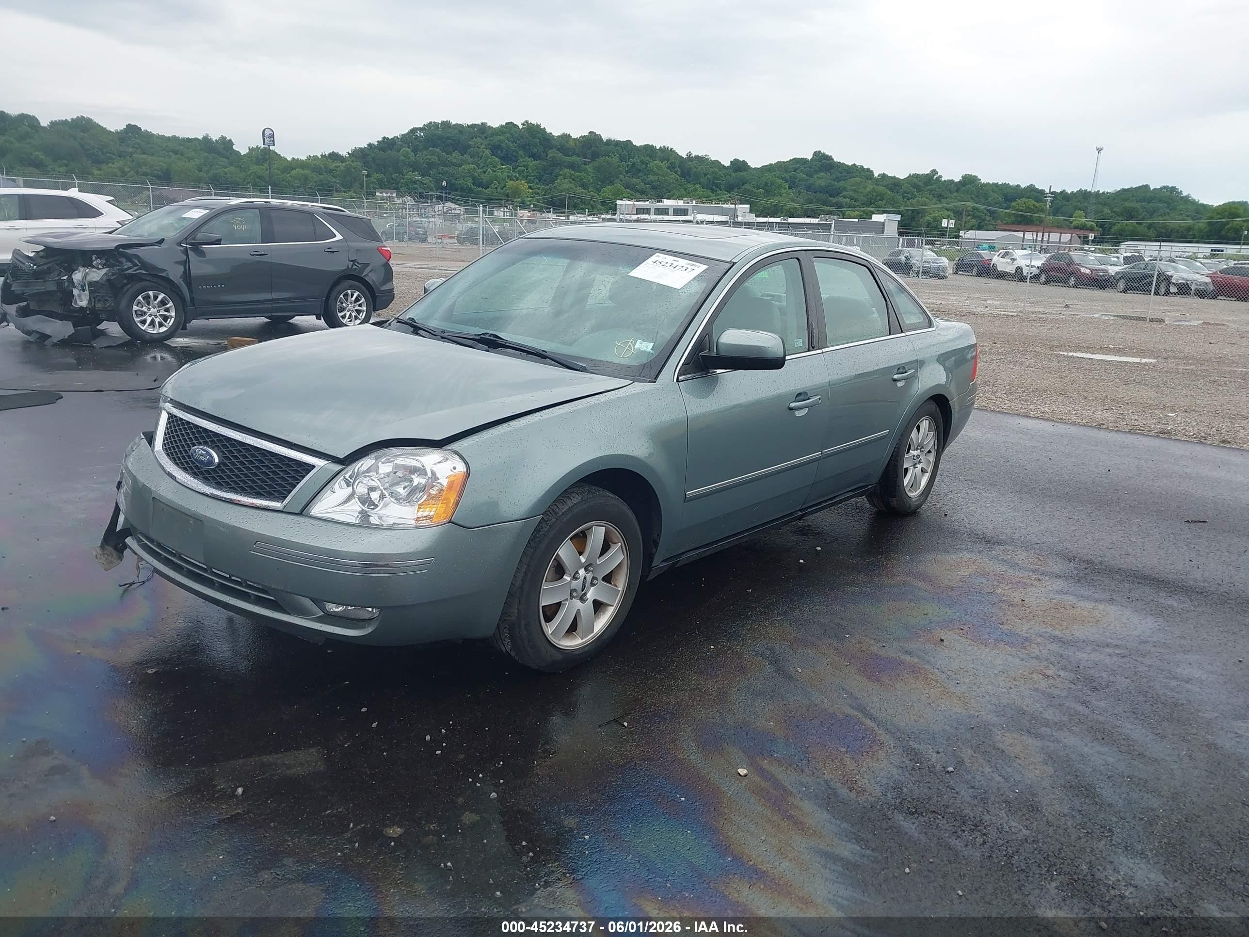 2006 Ford Five Hundred Sel Gray vin: 1FAFP24136G150842