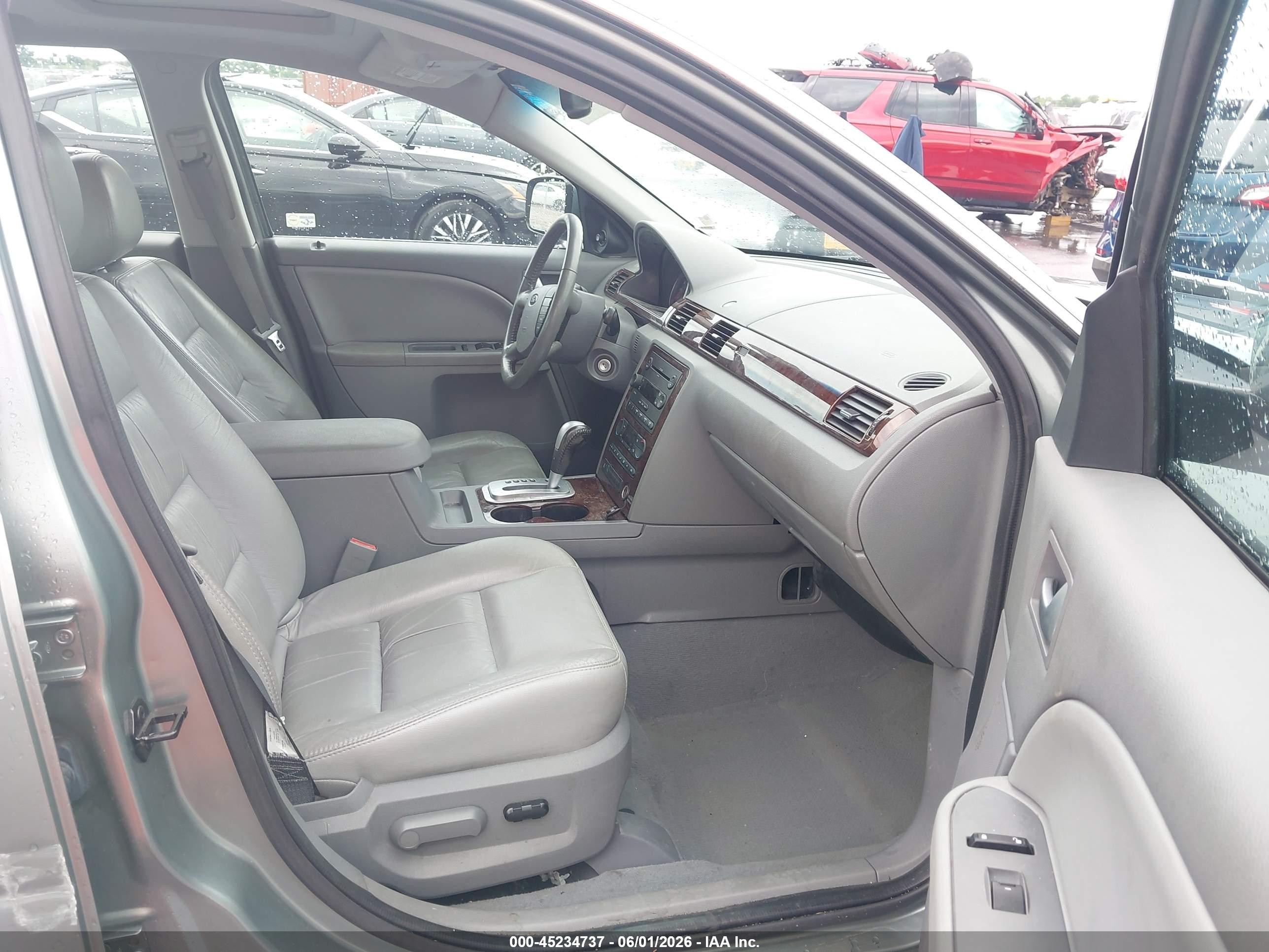 2006 Ford Five Hundred Sel Gray vin: 1FAFP24136G150842