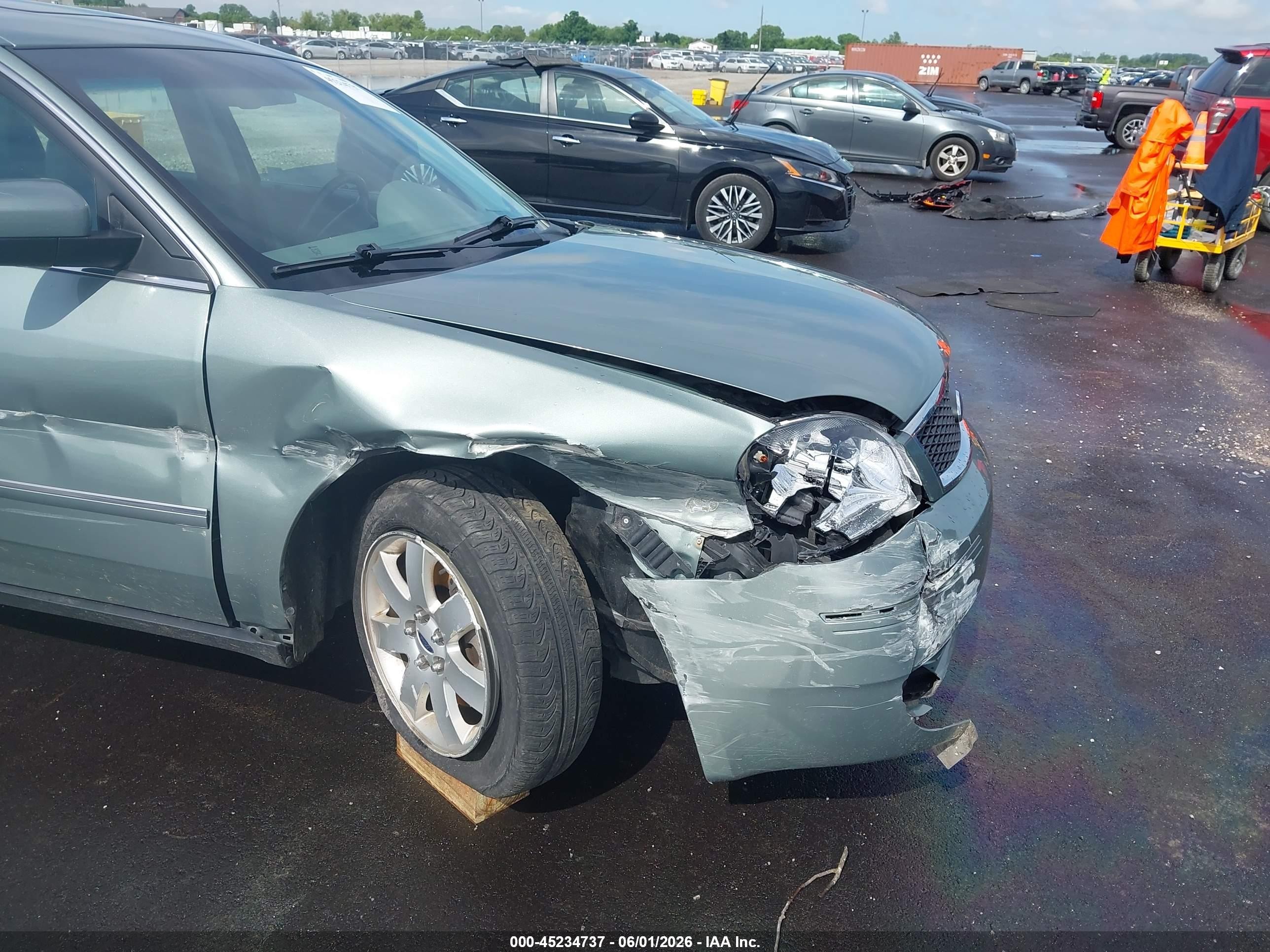 2006 Ford Five Hundred Sel Gray vin: 1FAFP24136G150842