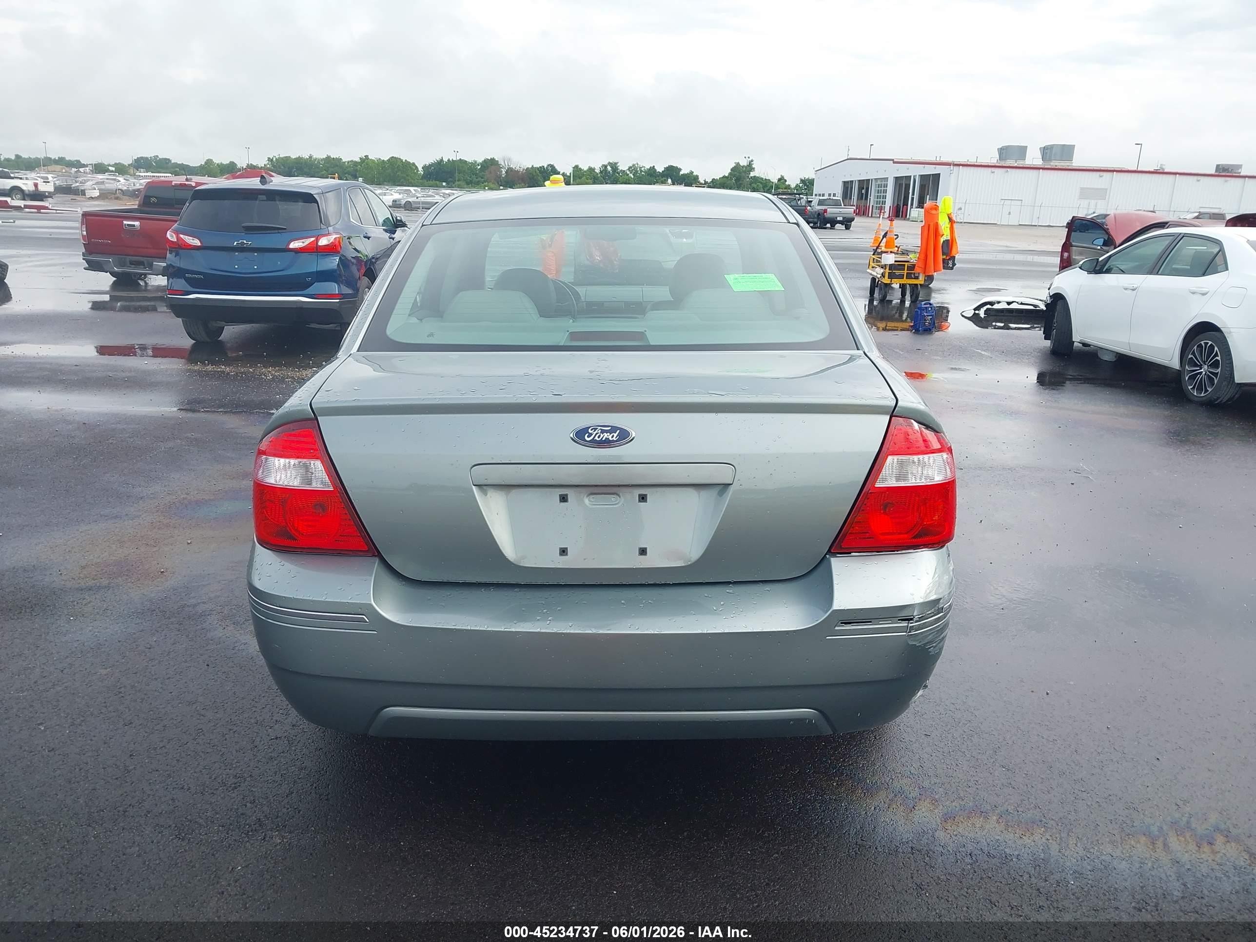 2006 Ford Five Hundred Sel Gray vin: 1FAFP24136G150842