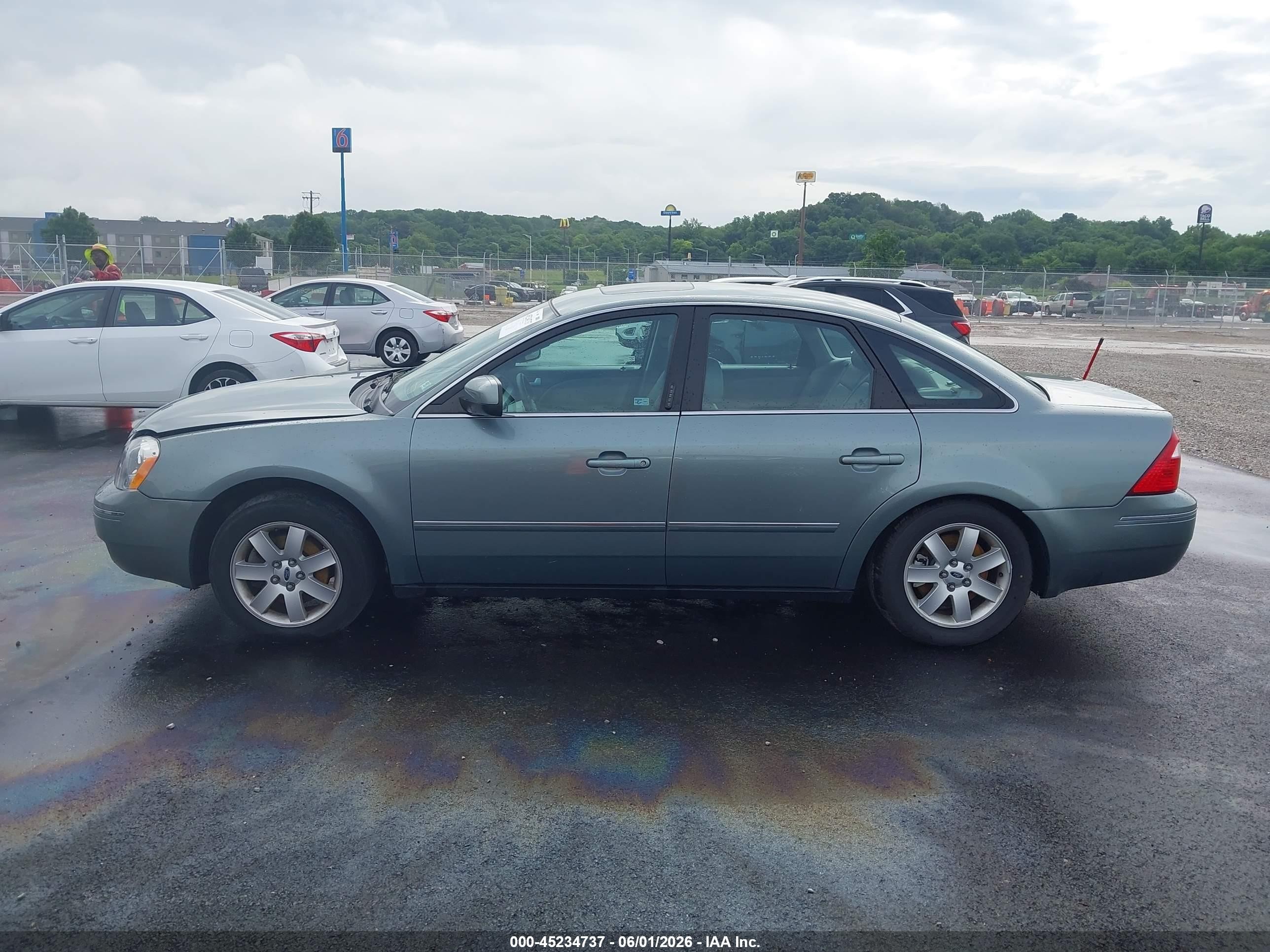 2006 Ford Five Hundred Sel Gray vin: 1FAFP24136G150842