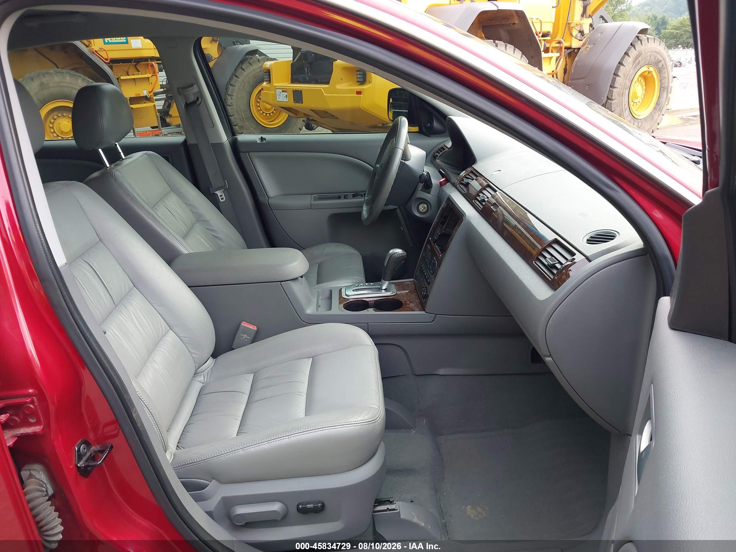 2005 Ford Five Hundred Sel Red vin: 1FAFP24145G146524