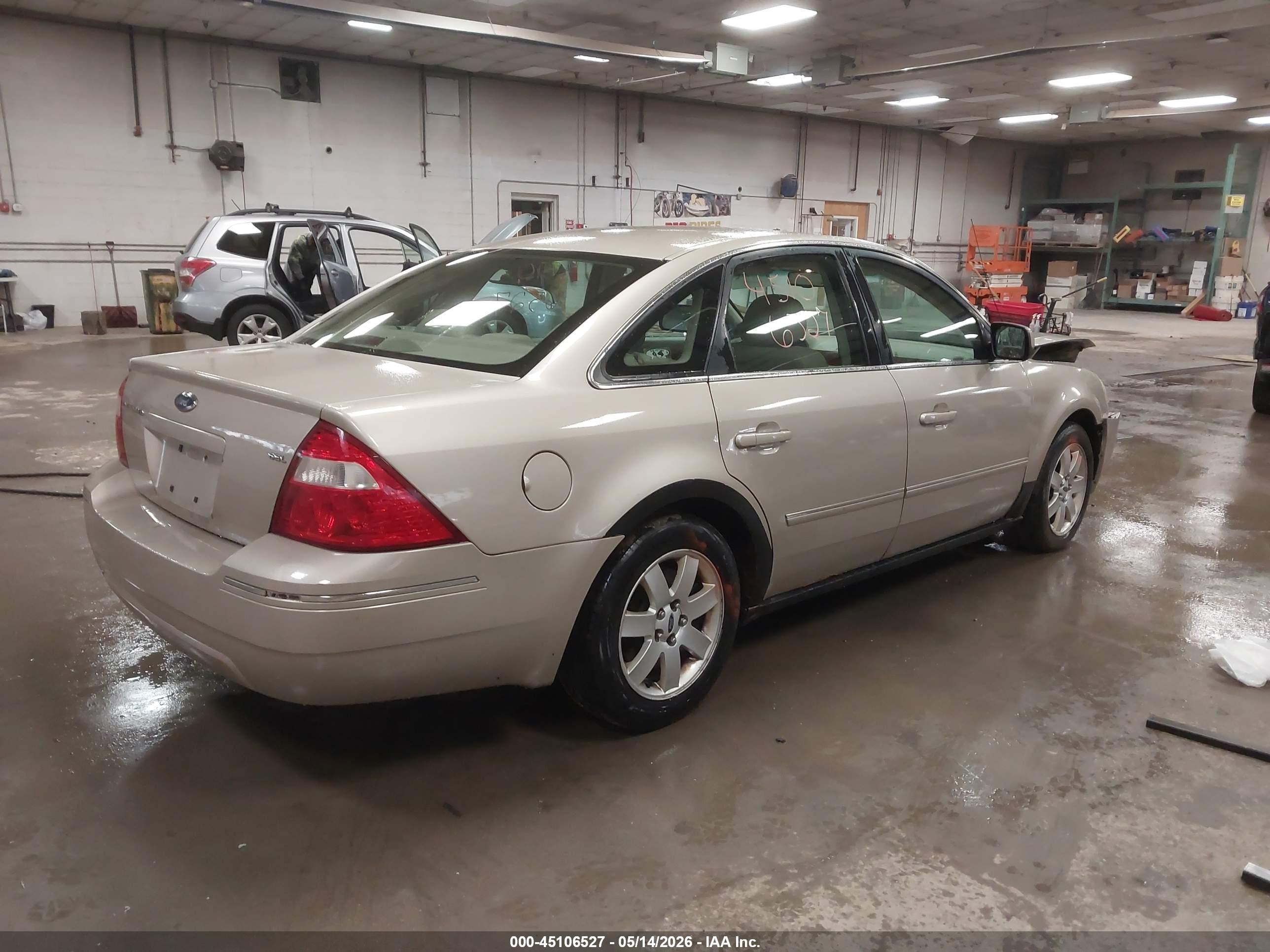 2006 Ford Five Hundred Sel Gold vin: 1FAFP24146G142880