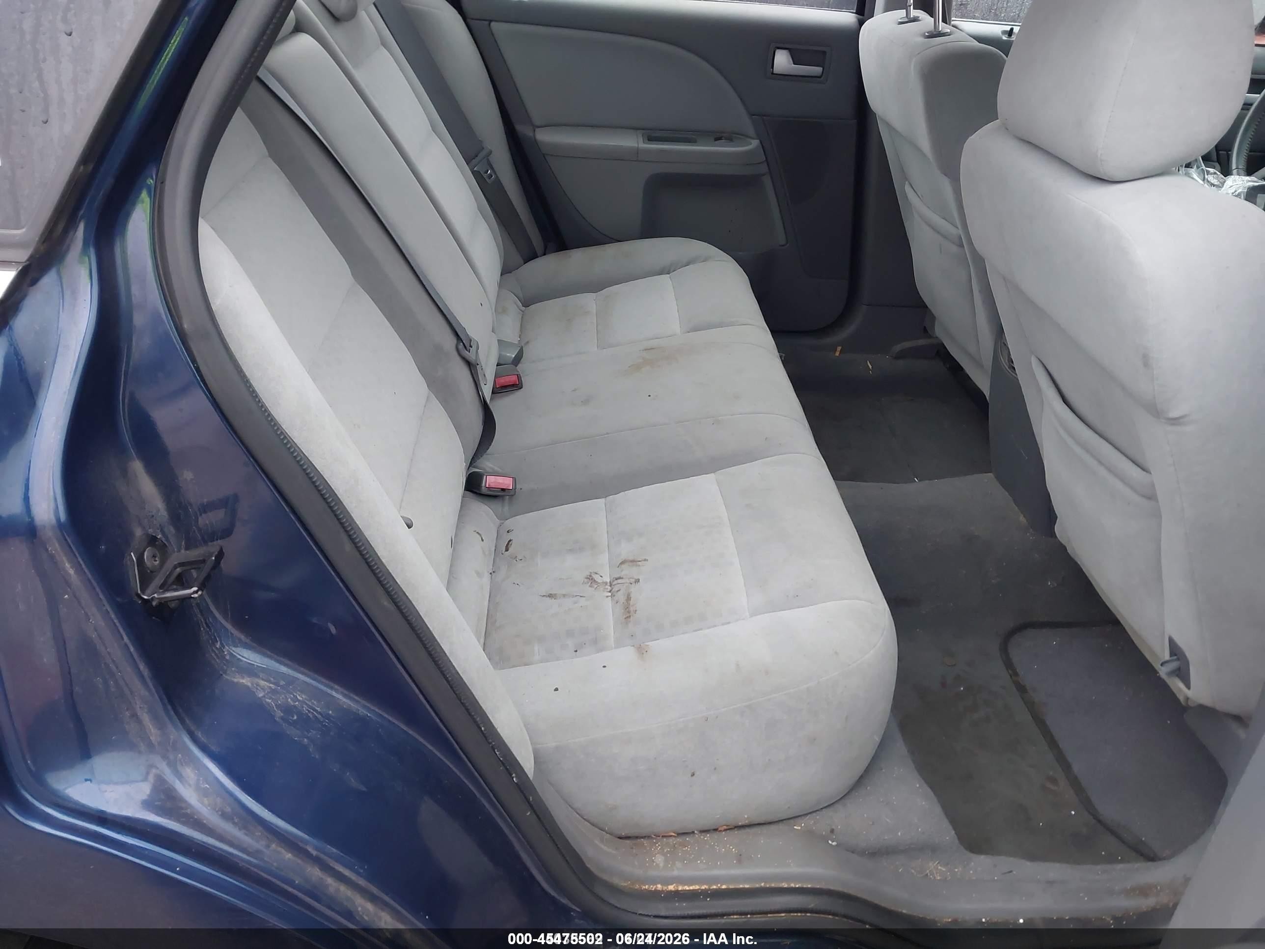 2005 Ford Five Hundred Sel Blue vin: 1FAFP24155G110700