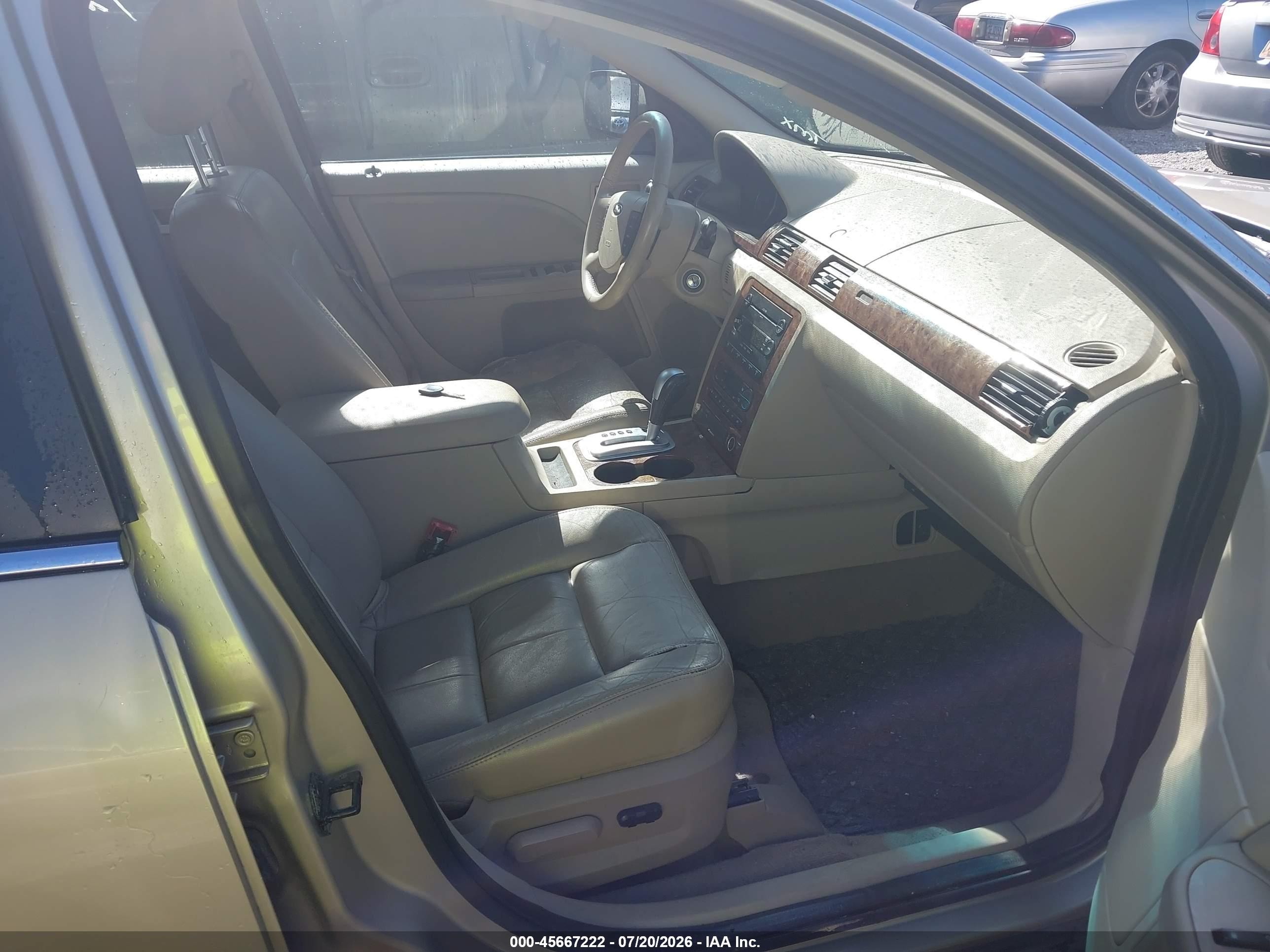 2006 Ford Five Hundred Sel Gold vin: 1FAFP24156G153967