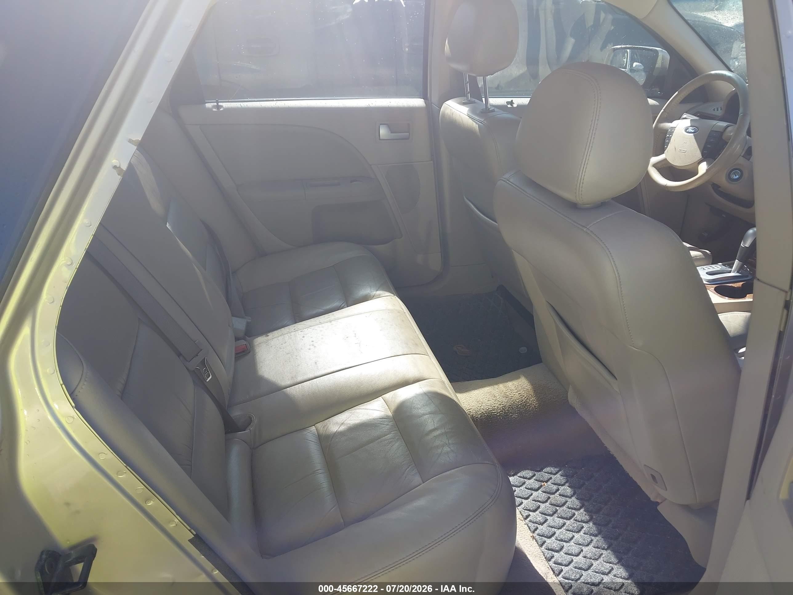2006 Ford Five Hundred Sel Gold vin: 1FAFP24156G153967