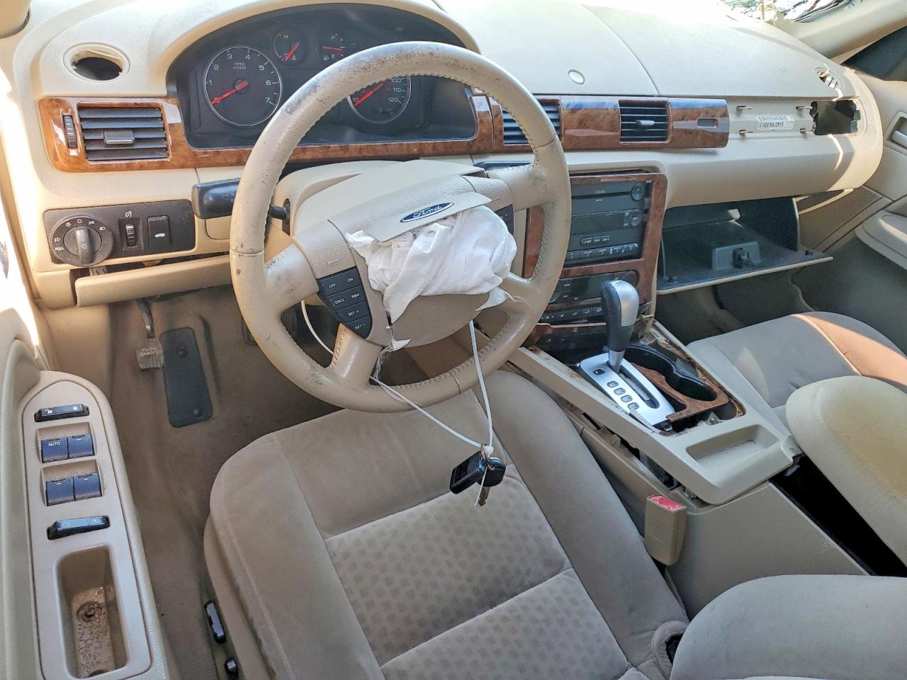 2005 Ford Five Hundred Sel Белый vin: 1FAFP24165G136237