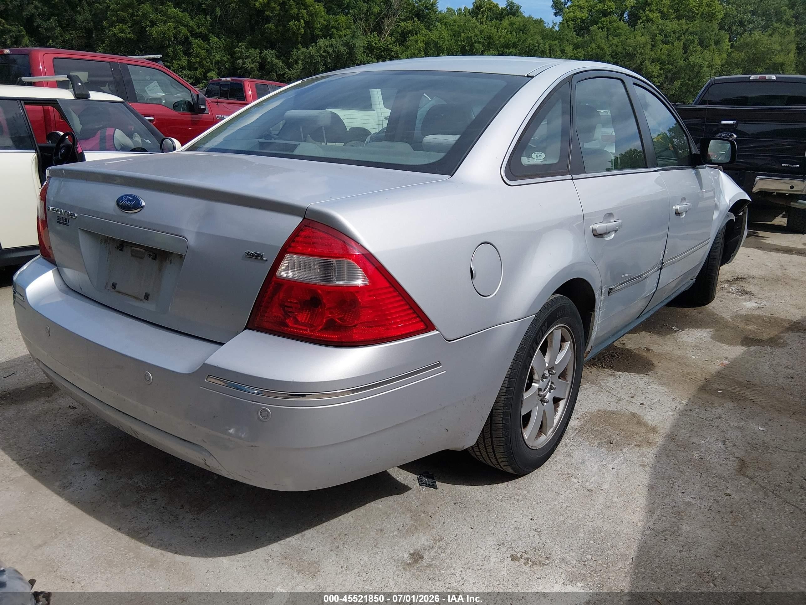 2005 Ford Five Hundred Sel Silver vin: 1FAFP24165G140580