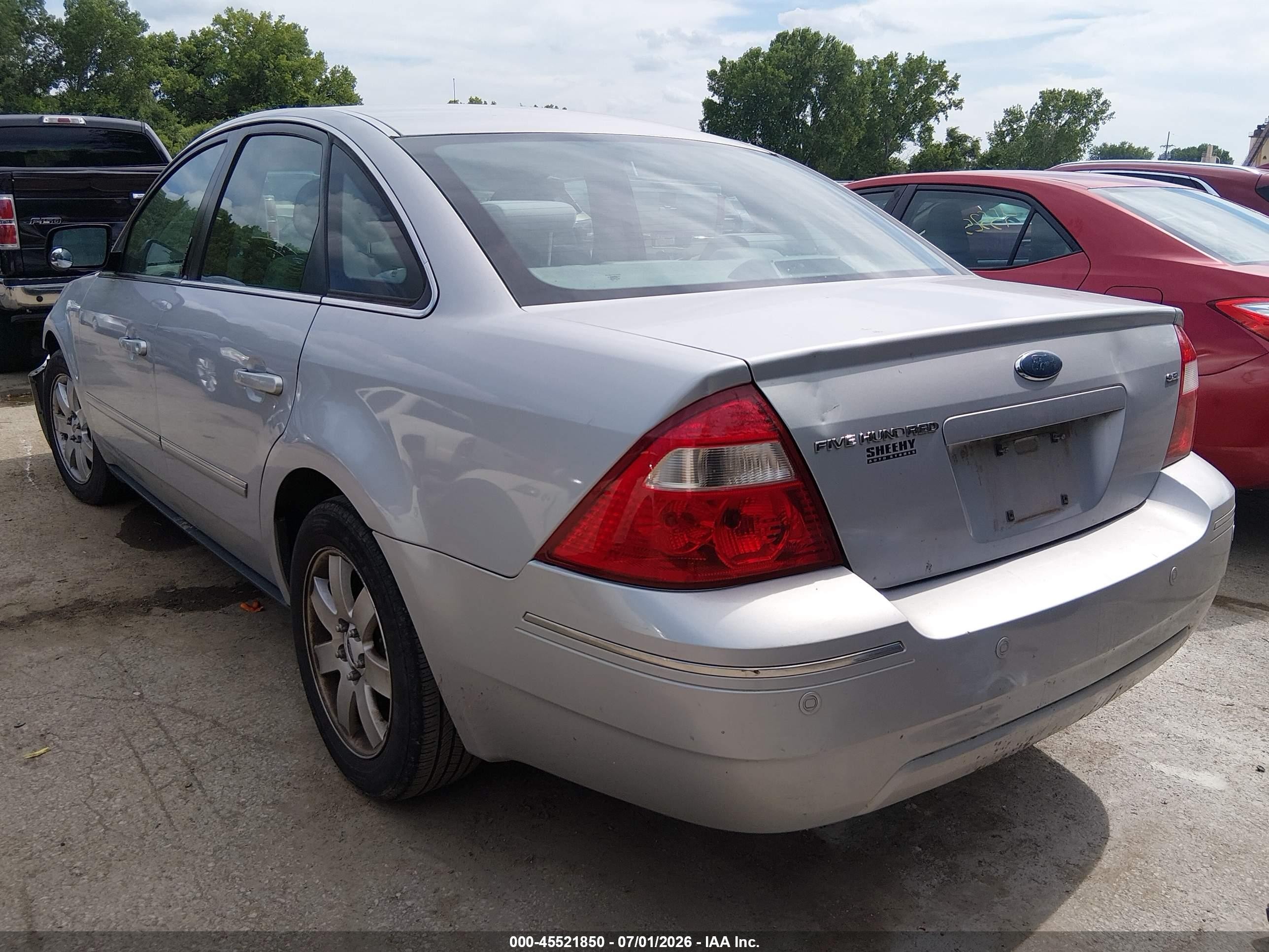 2005 Ford Five Hundred Sel Silver vin: 1FAFP24165G140580