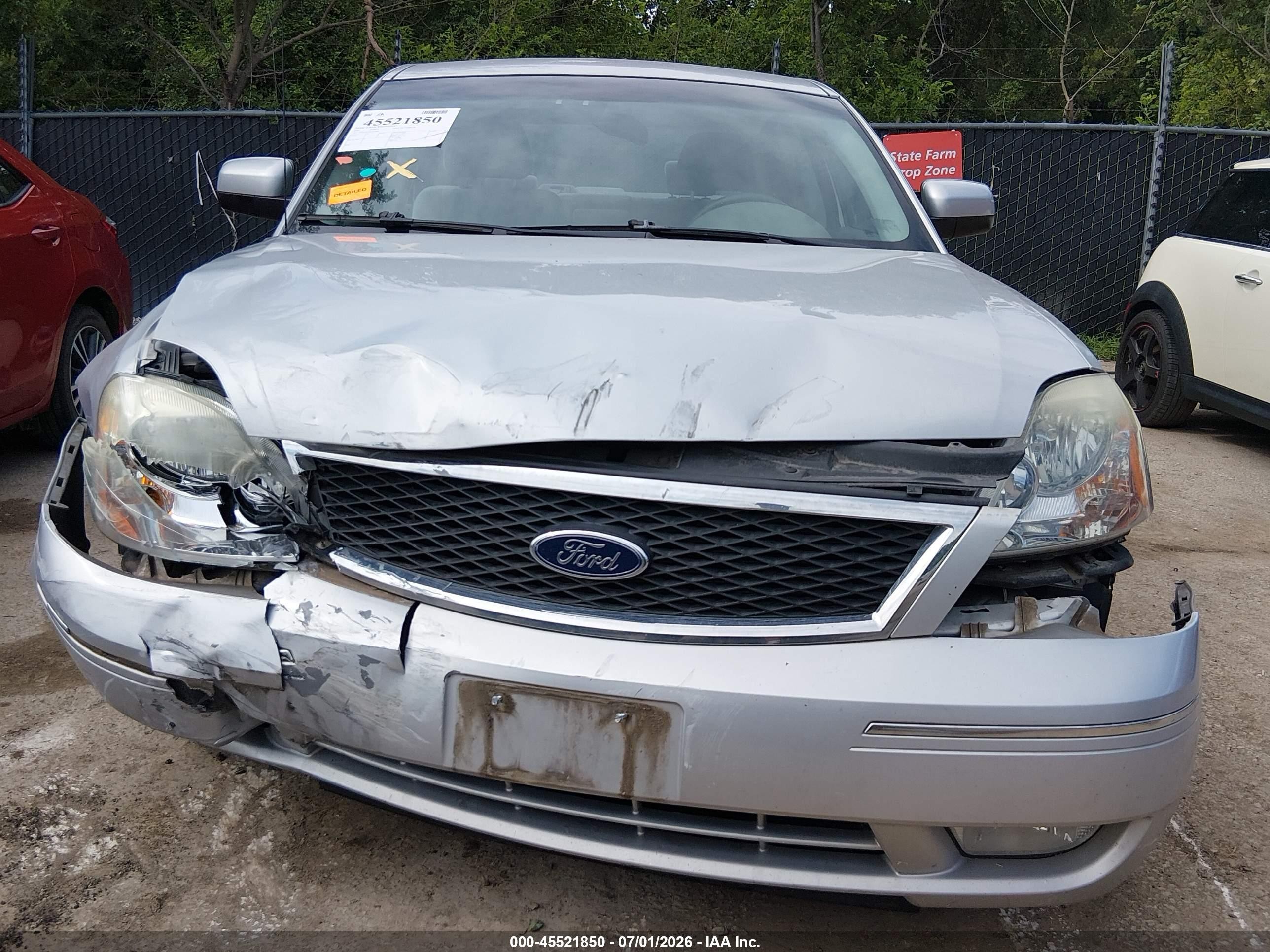 2005 Ford Five Hundred Sel Silver vin: 1FAFP24165G140580
