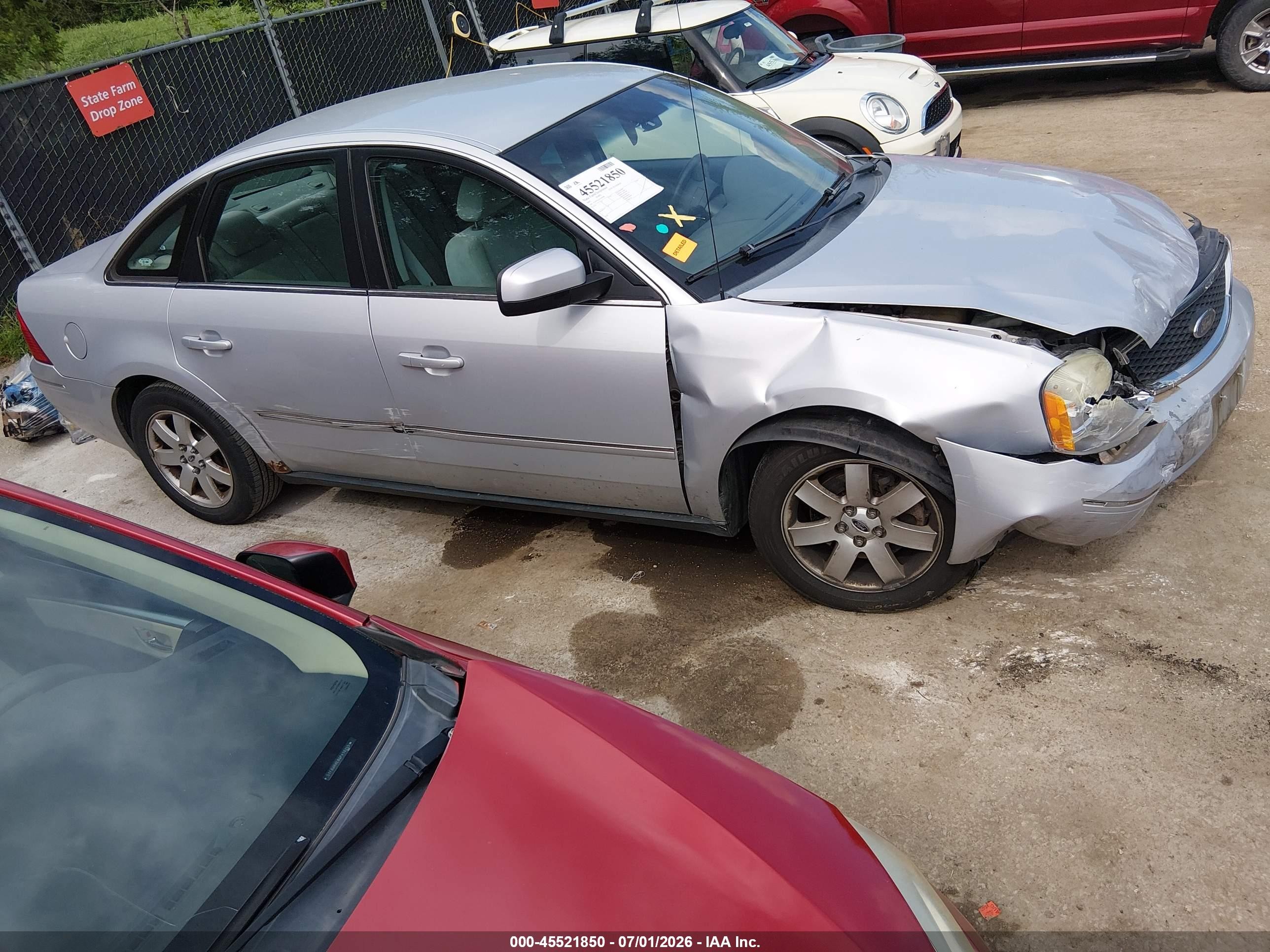 2005 Ford Five Hundred Sel Silver vin: 1FAFP24165G140580