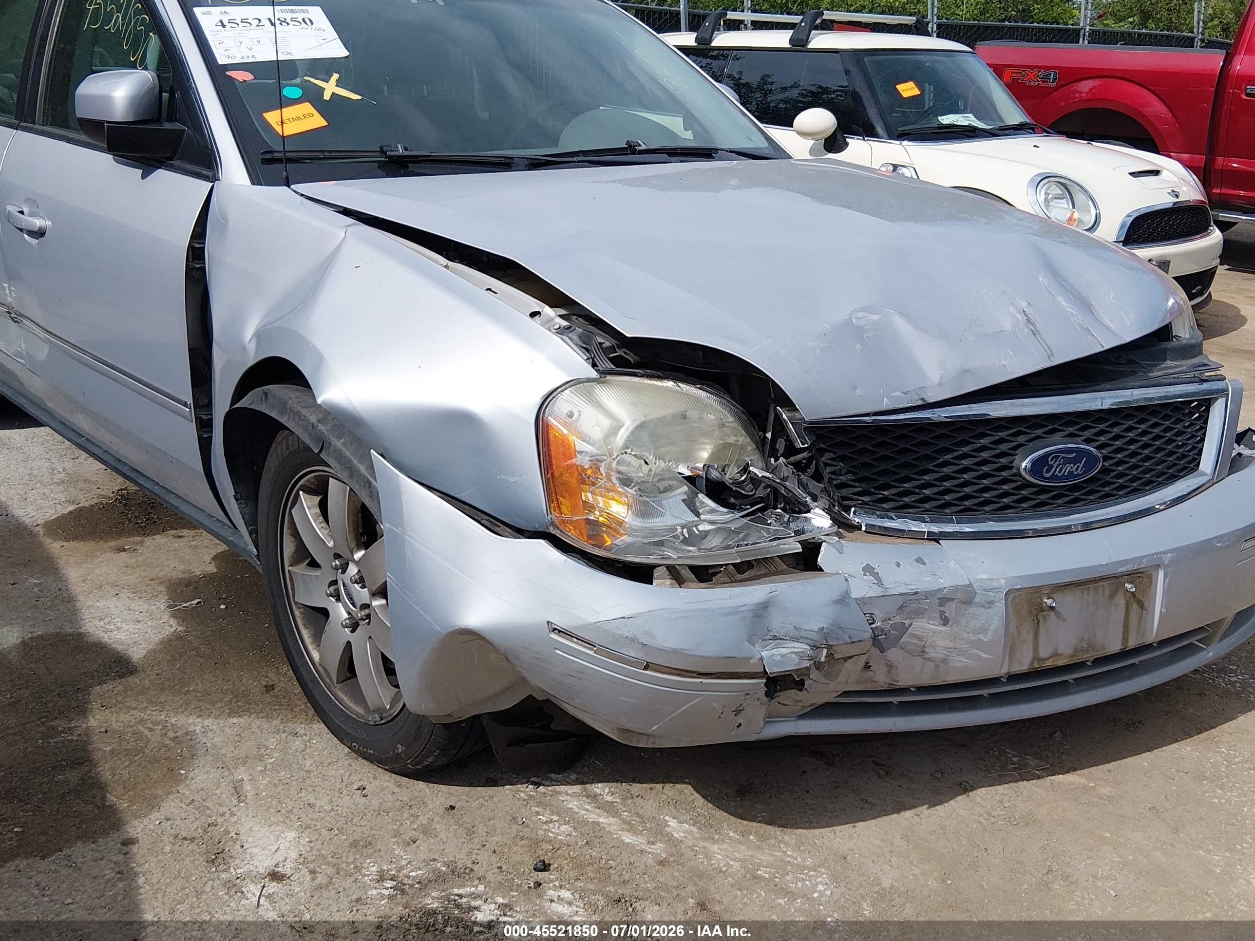 2005 Ford Five Hundred Sel Silver vin: 1FAFP24165G140580