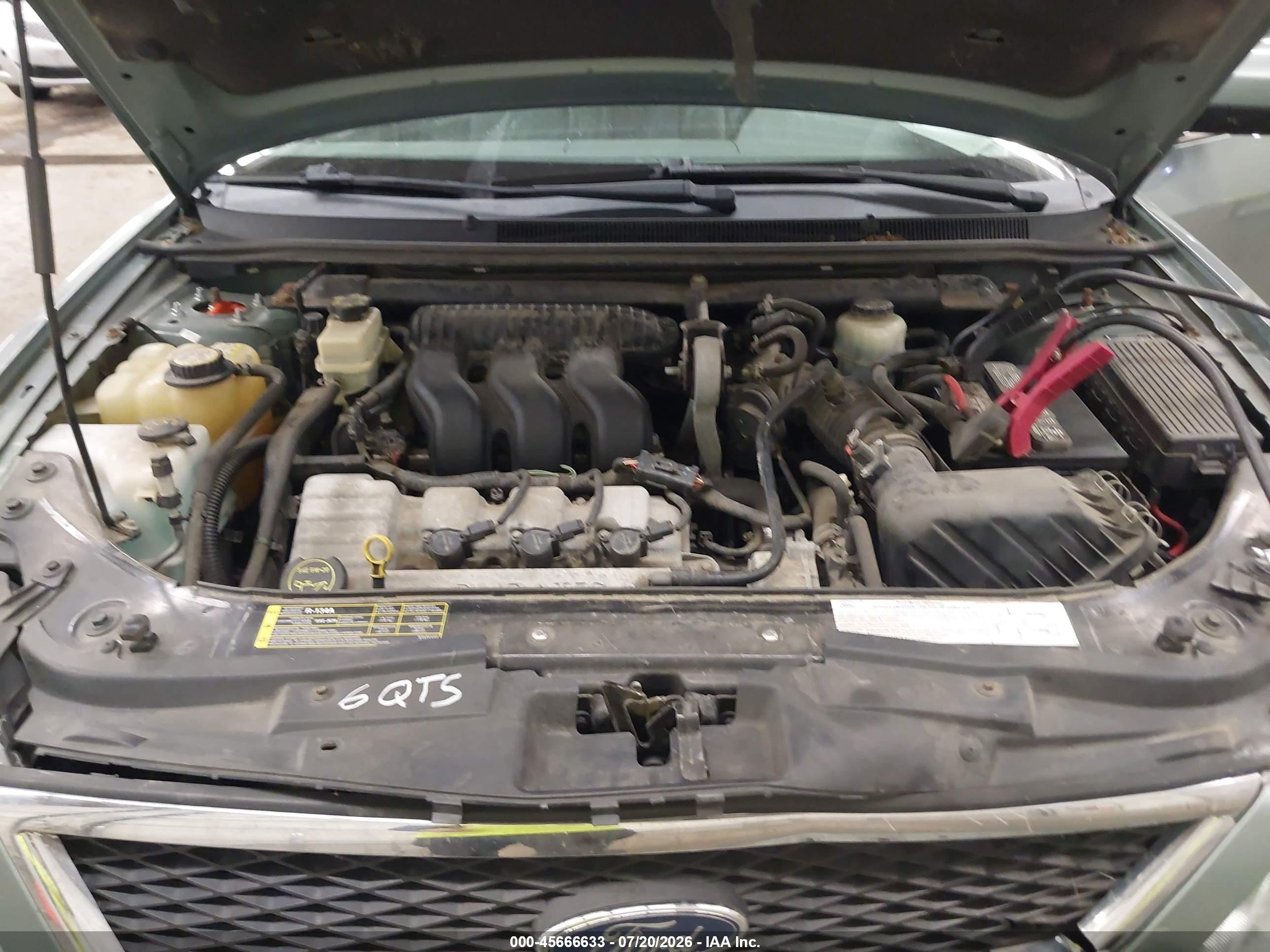 2005 Ford Five Hundred Sel Green vin: 1FAFP24165G182845