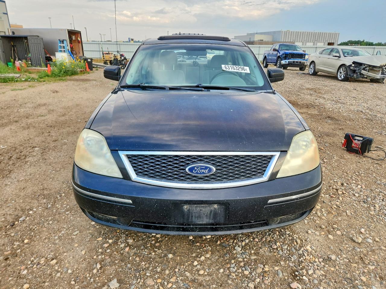 2005 Ford Five Hundred Sel Черный vin: 1FAFP24165G184255