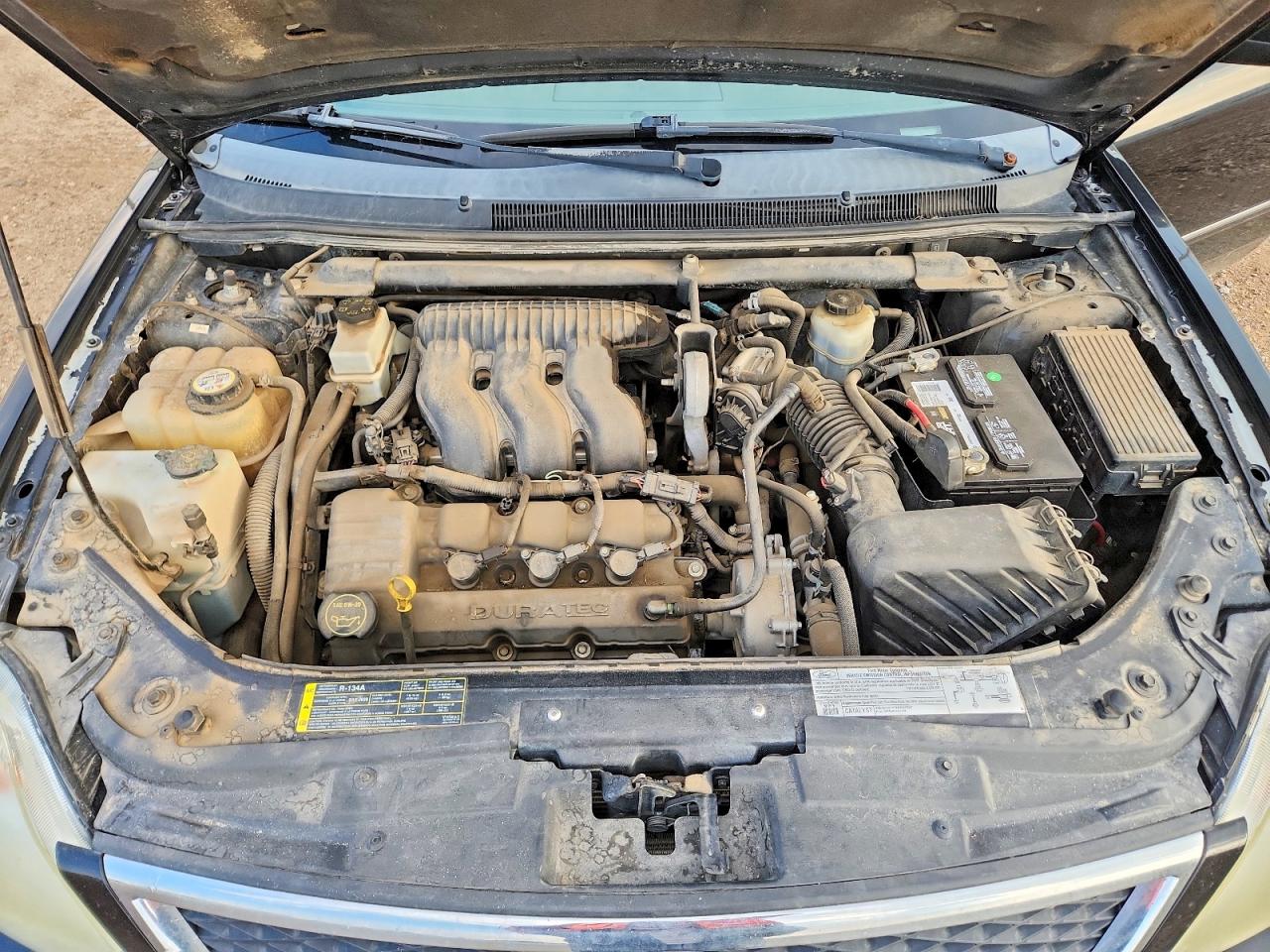 2005 Ford Five Hundred Sel Черный vin: 1FAFP24165G184255