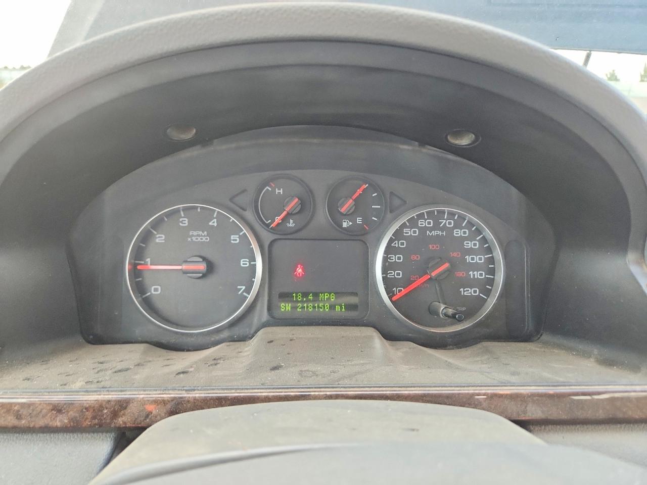2005 Ford Five Hundred Sel Черный vin: 1FAFP24165G184255